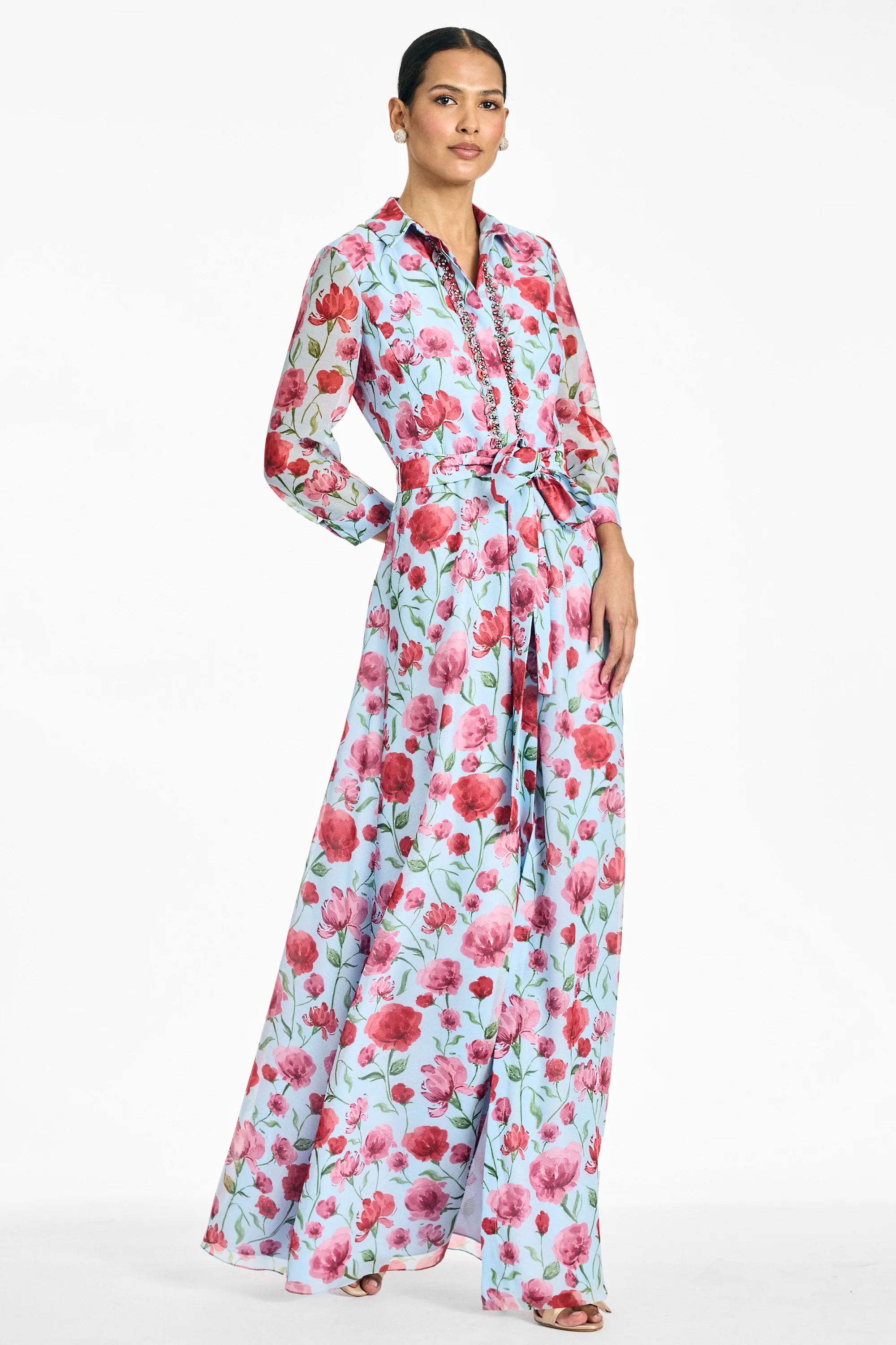 ADDISON GOWN - SKY POPPIES - Image 2