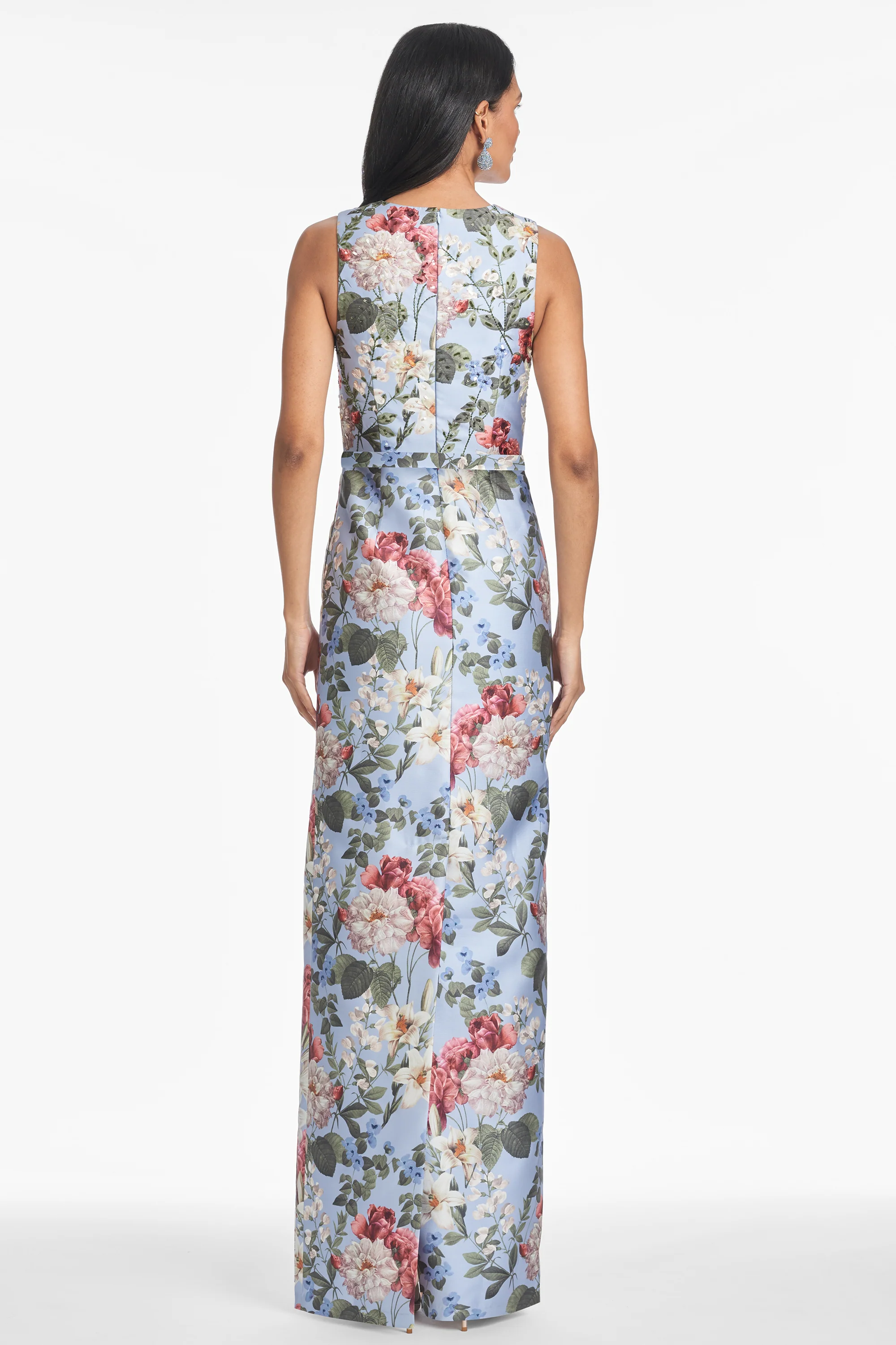ADELLYN GOWN - POWDER BLUE BOUQUET - FINAL SALE - Image 4