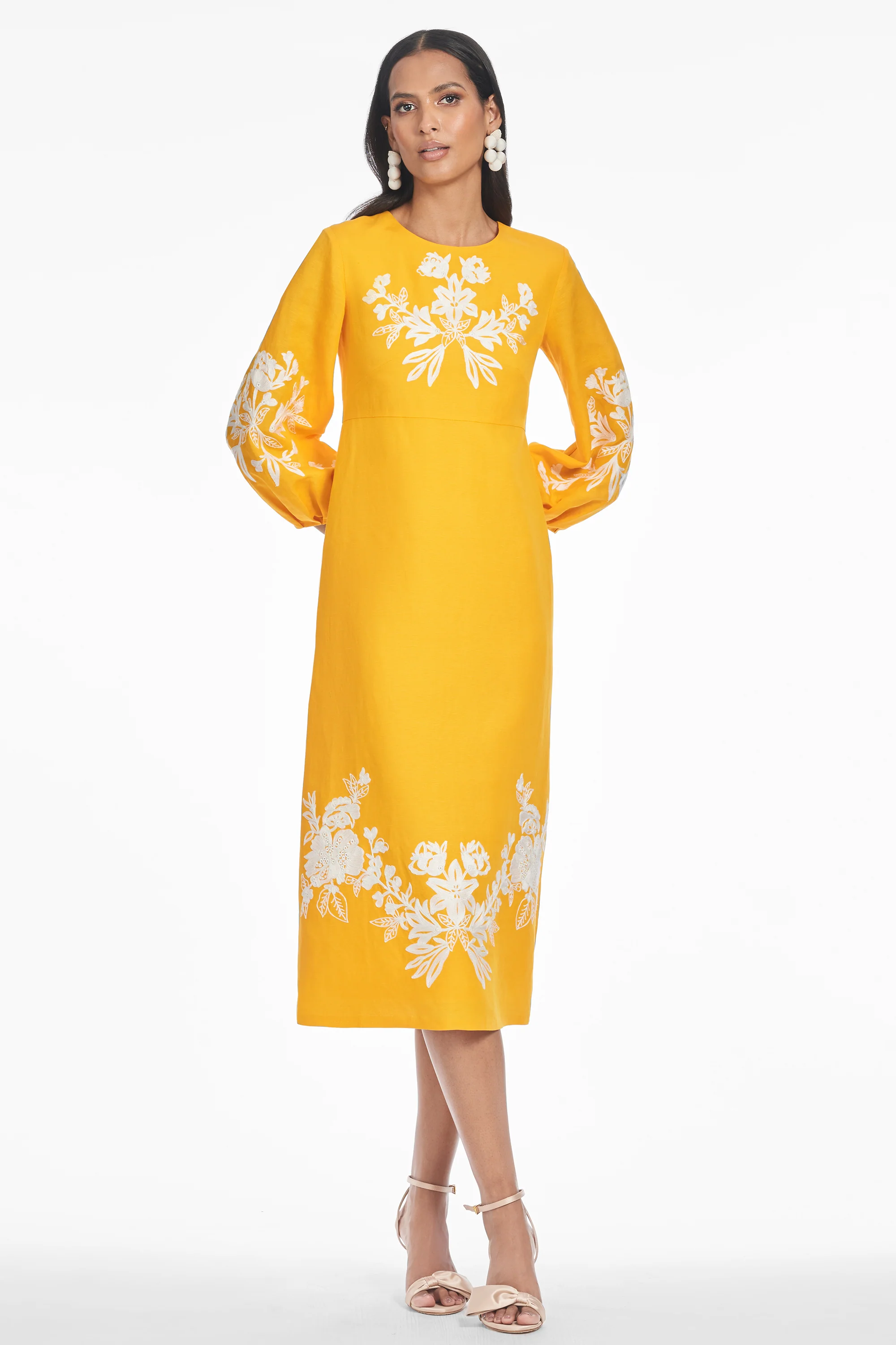 AMAIRA DRESS - MARIGOLD - FINAL SALE