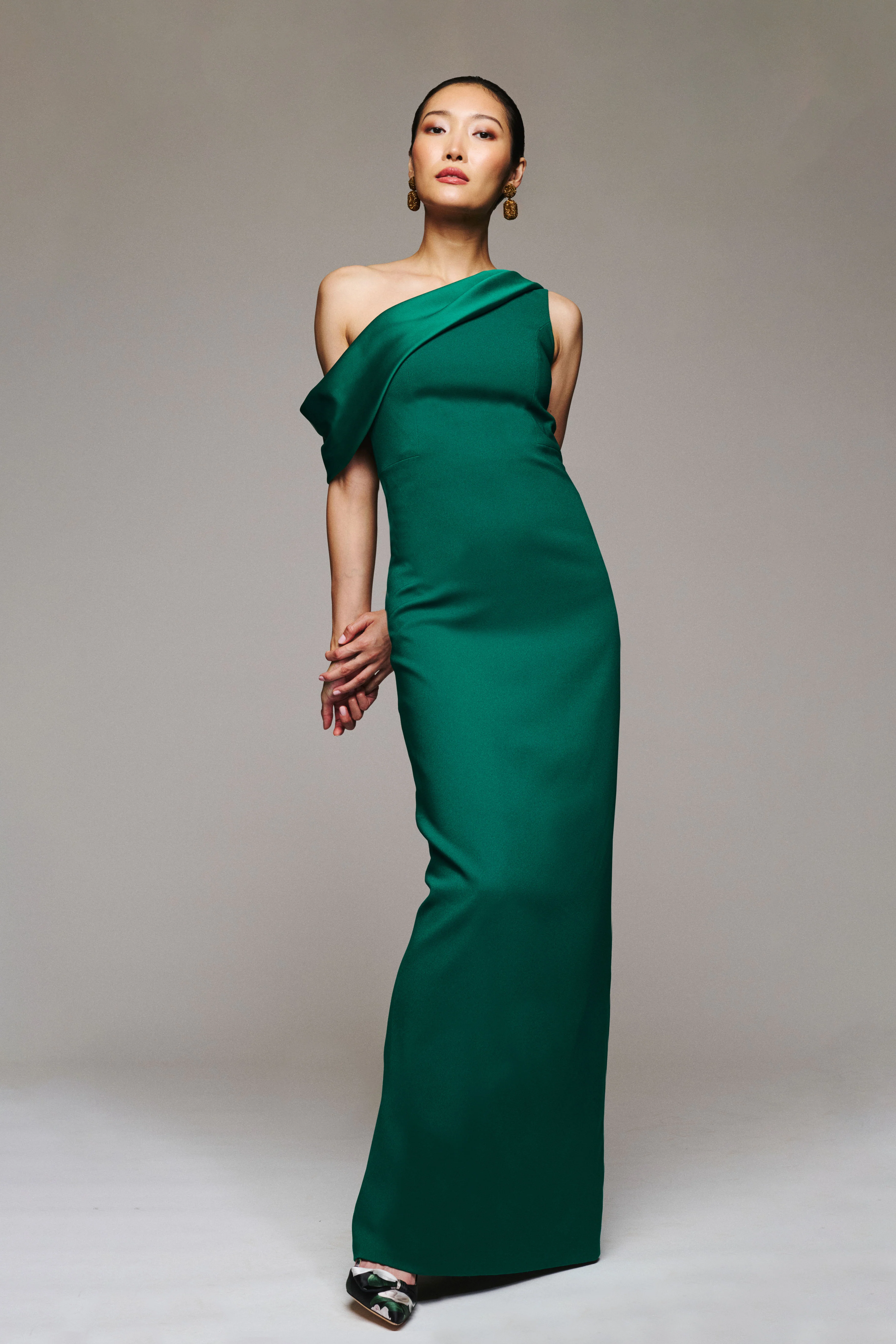 ANGELINA GOWN - EMERALD - FINAL SALE