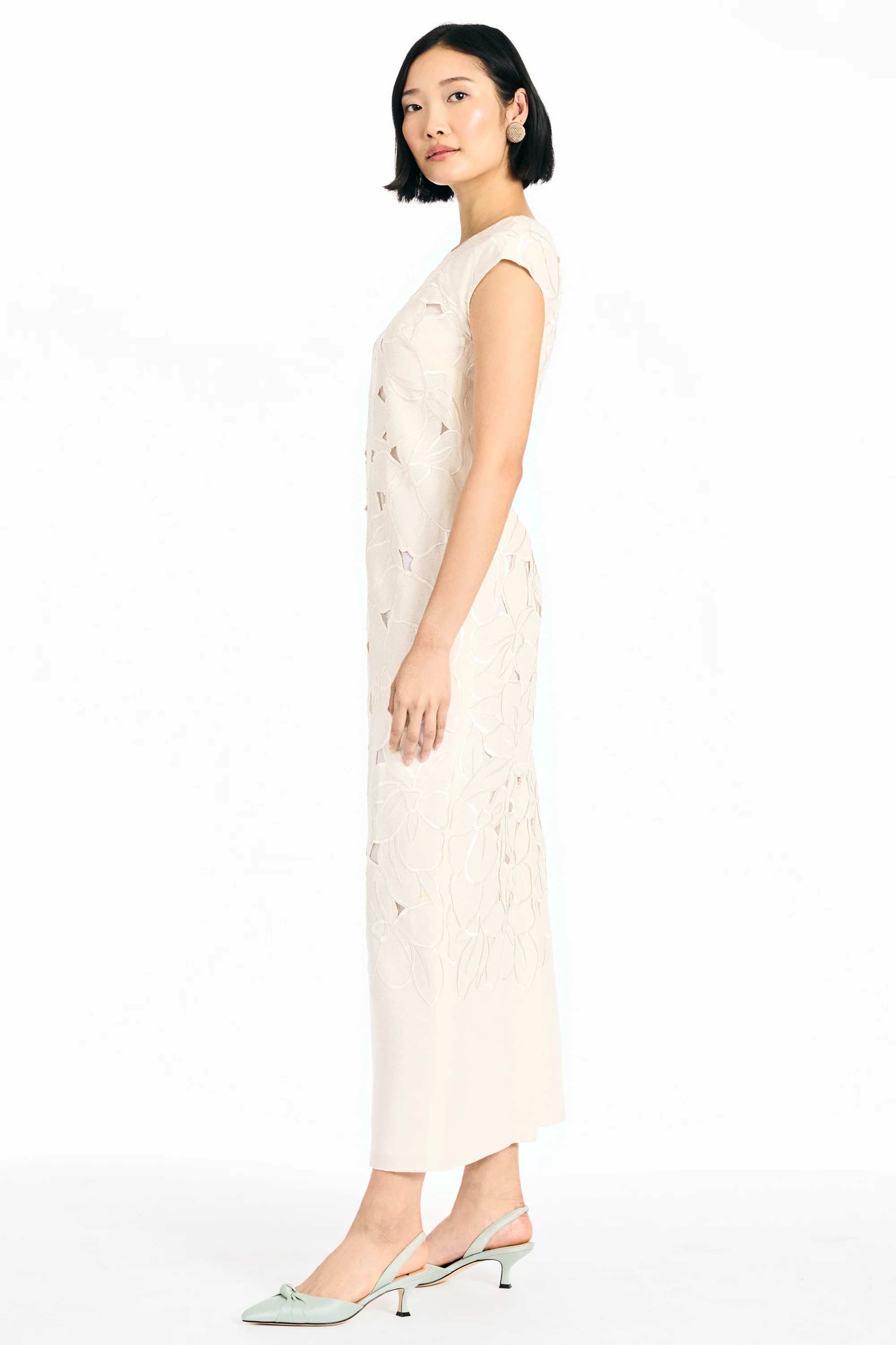 ANNE DRESS - ALABASTER - Image 4