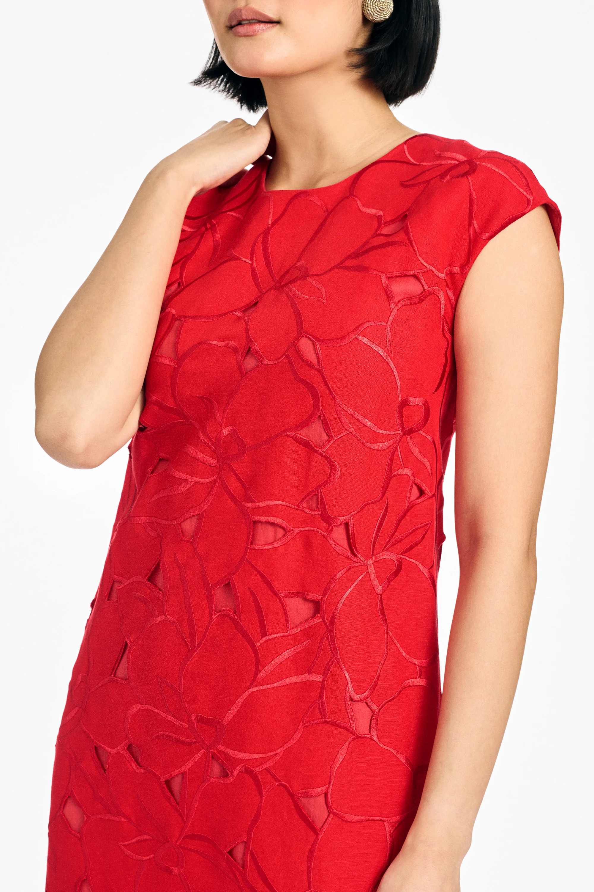 ANNE DRESS - CHERRY - Image 7