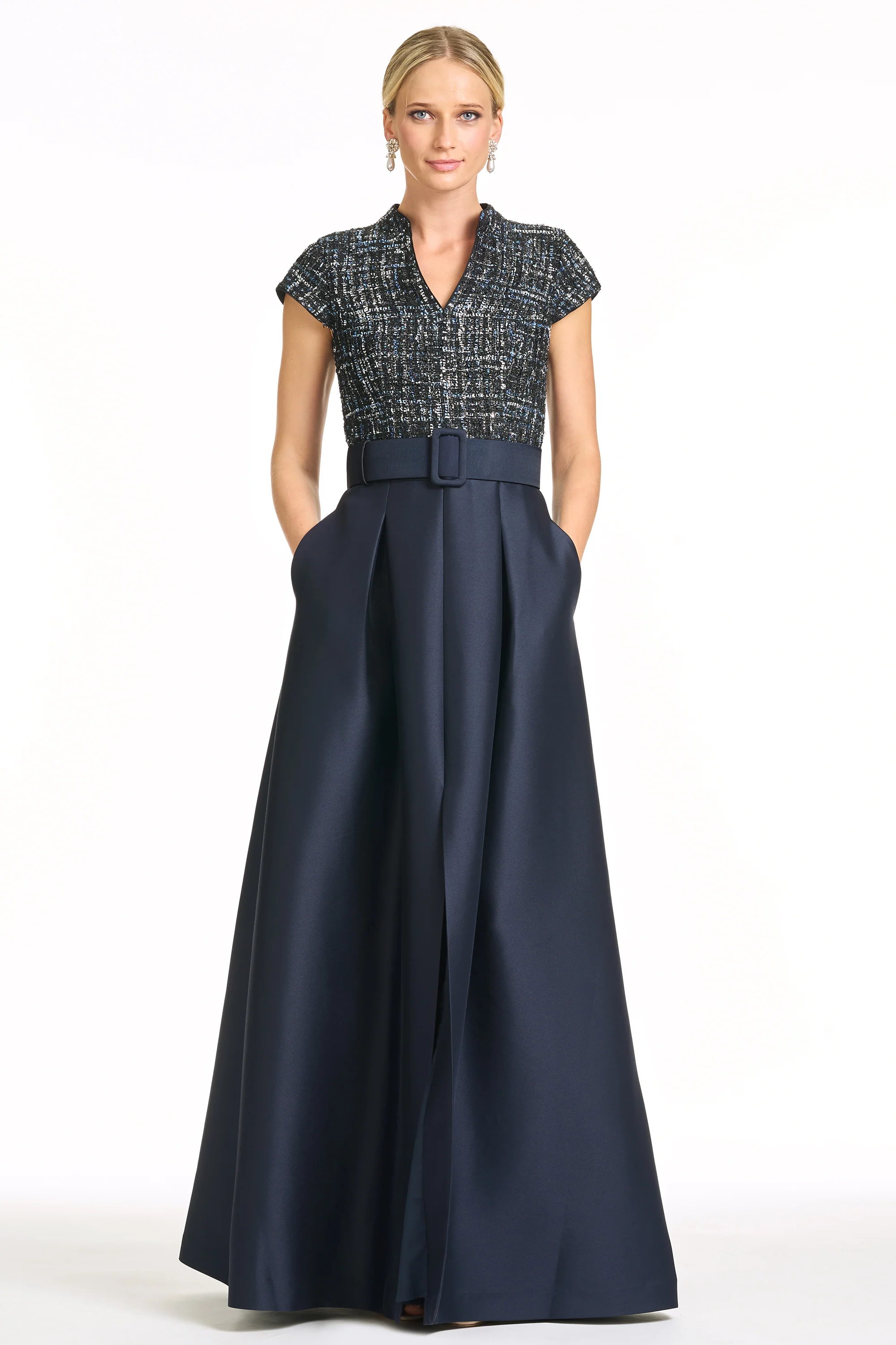 ARDEN GOWN - OBSIDIAN FROST/MIDNIGHT