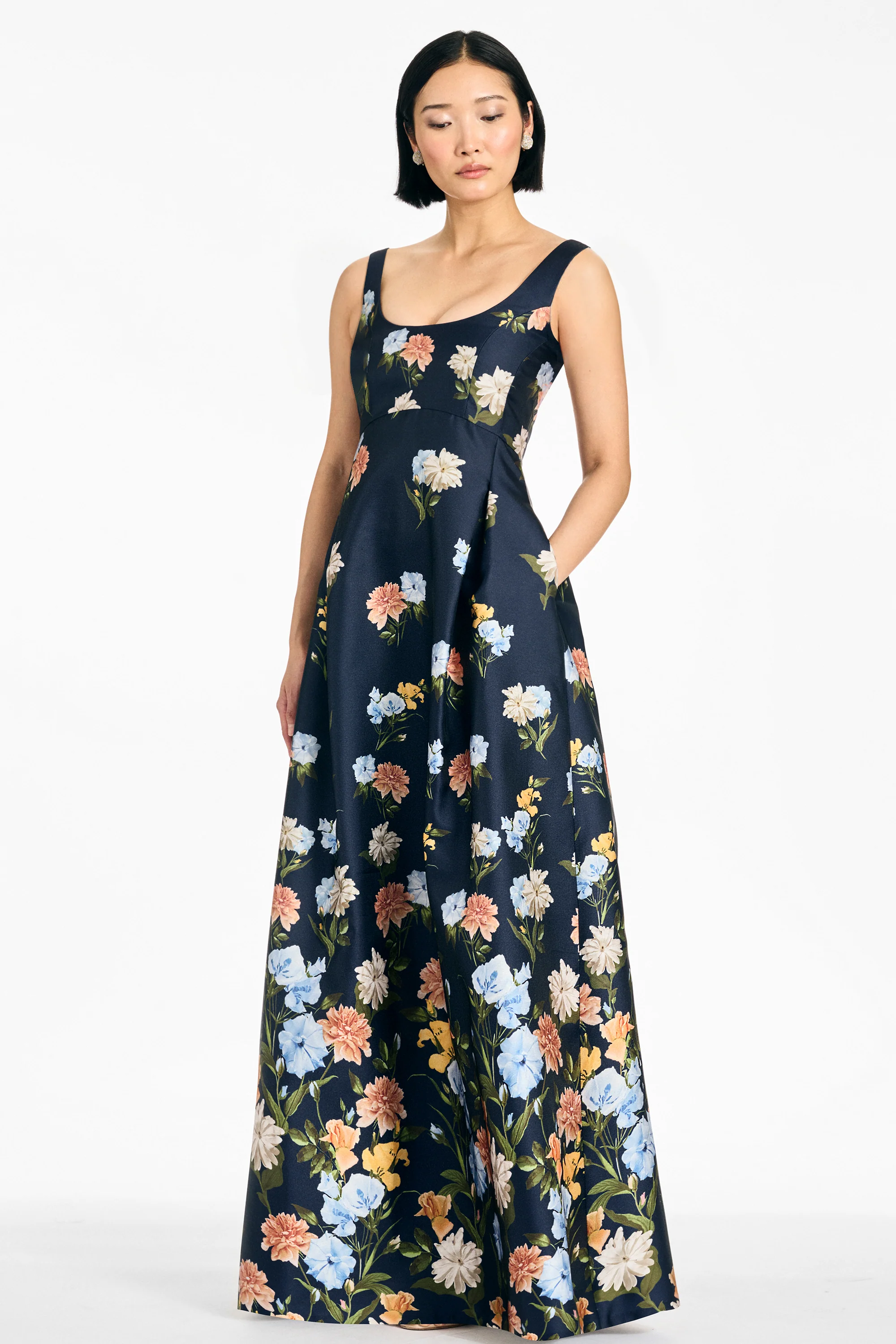 AURORA GOWN - WILDFLOWER KALEIDOSCOPE - Image 3