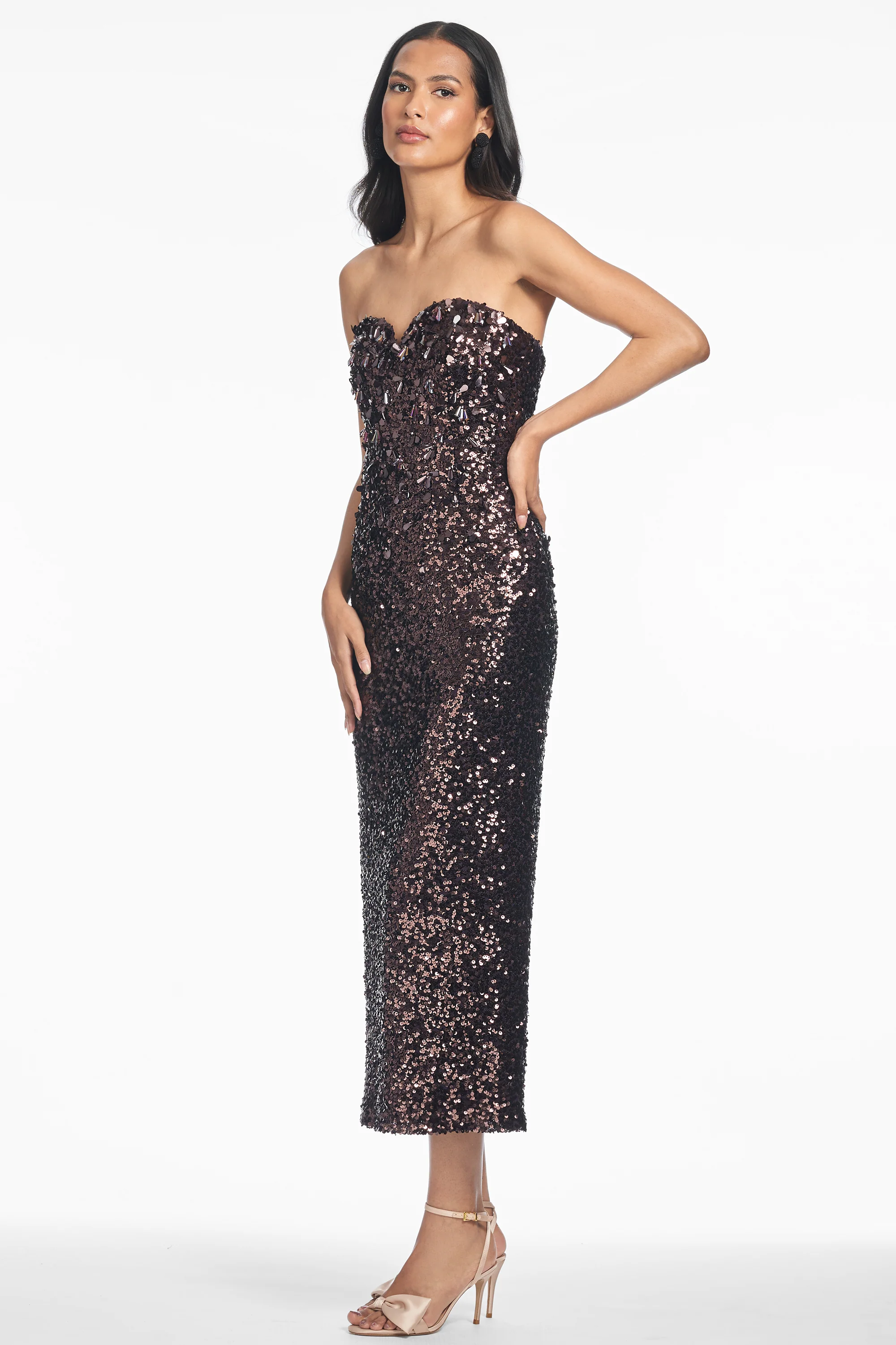 BABE DRESS - PLUM - FINAL SALE - Image 5