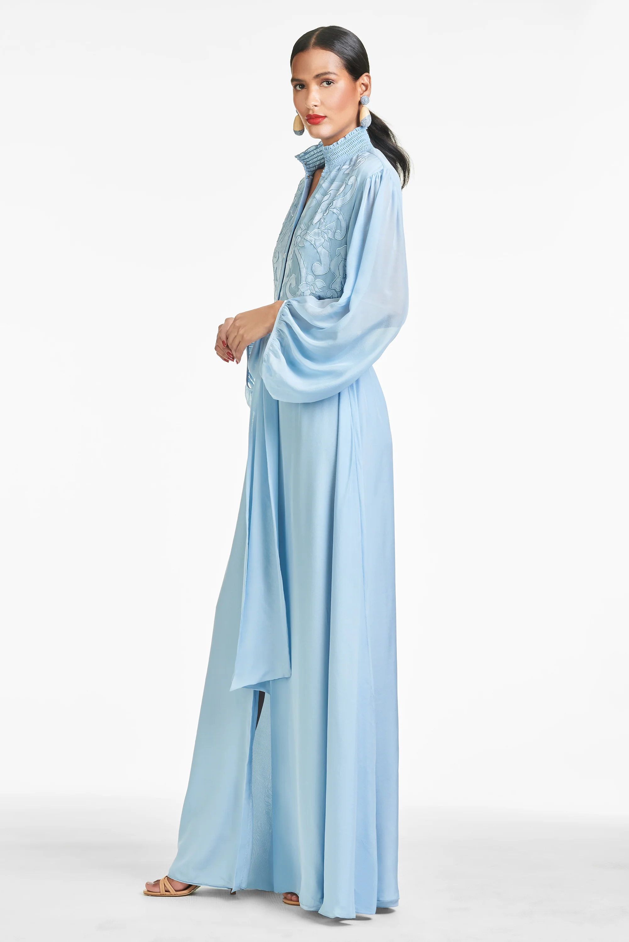 BEATRIX GOWN - CHAMBRAY BLUE - Image 3