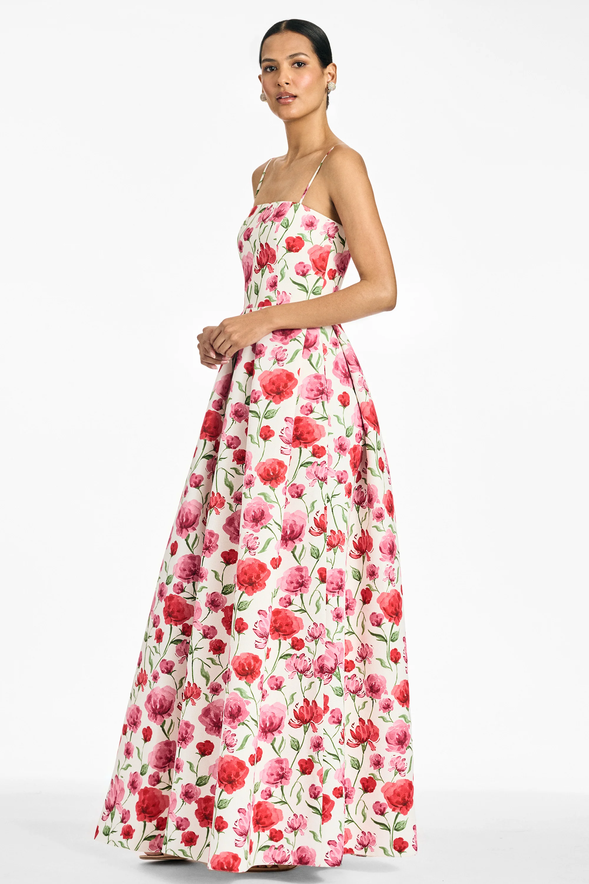 BEAU GOWN - WATERCOLOR POPPIES - Image 3