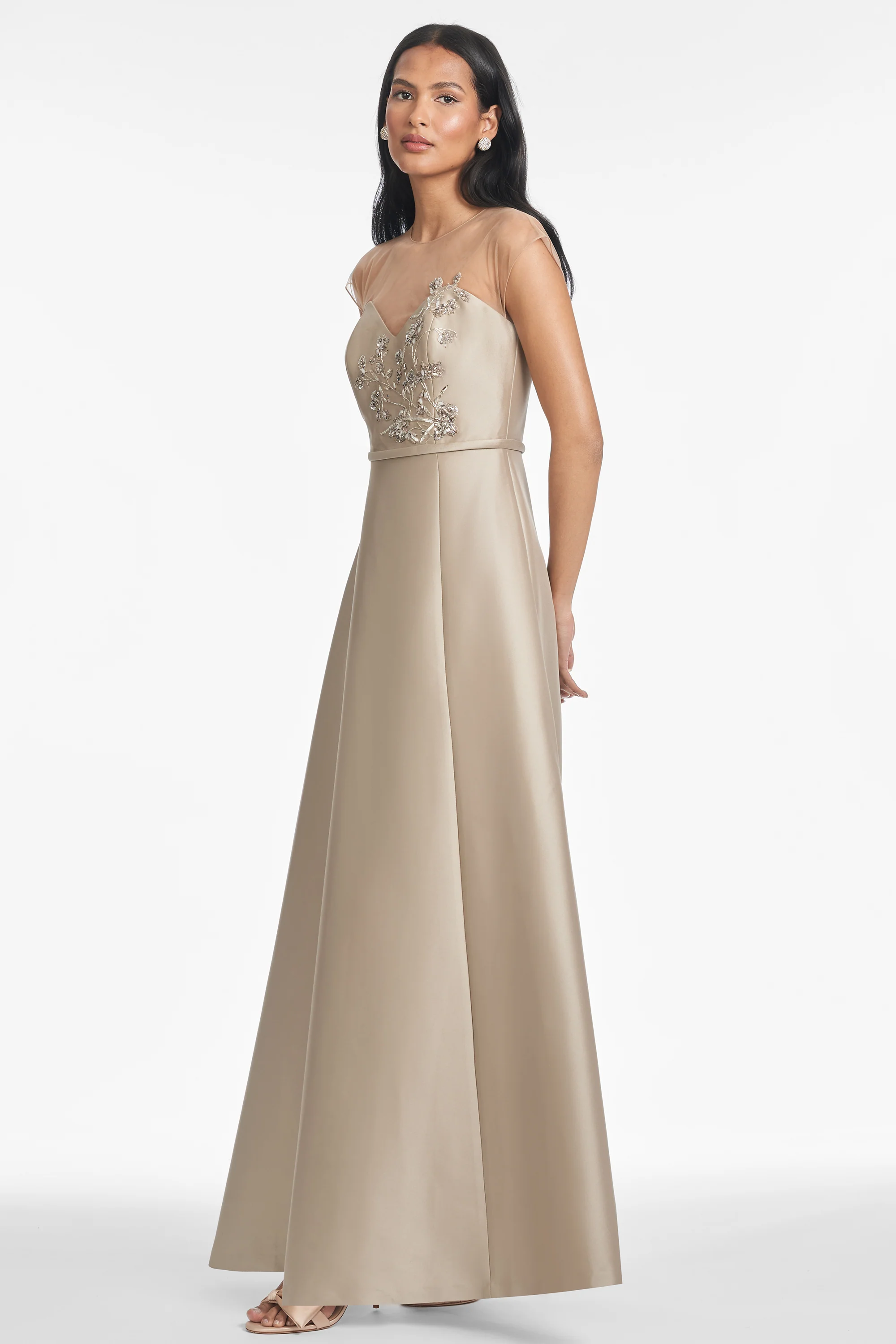 BETSY GOWN - PEWTER - FINAL SALE - Image 4