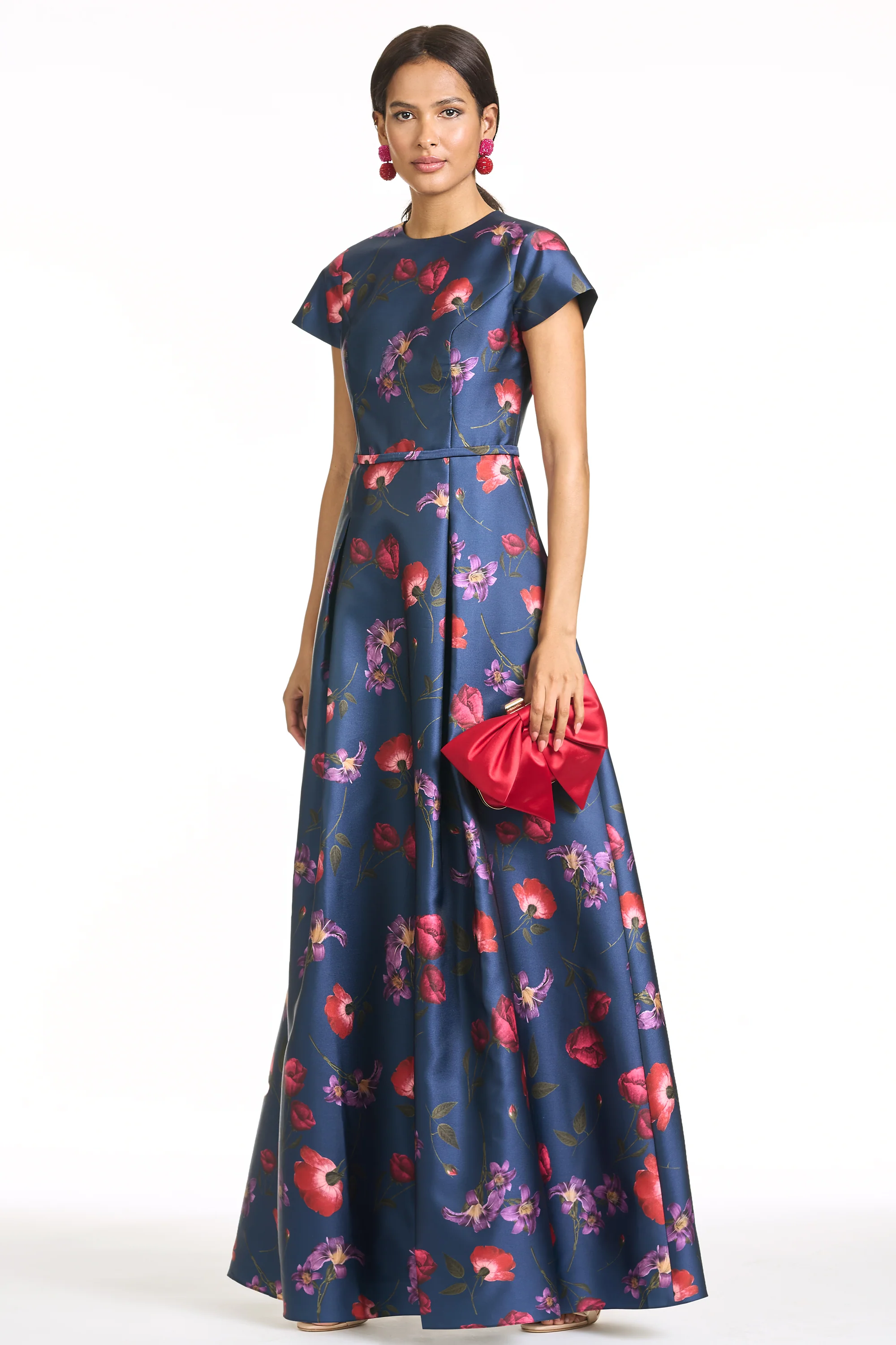 BLYTHE GOWN - MIDNIGHT JARDIN - Image 3