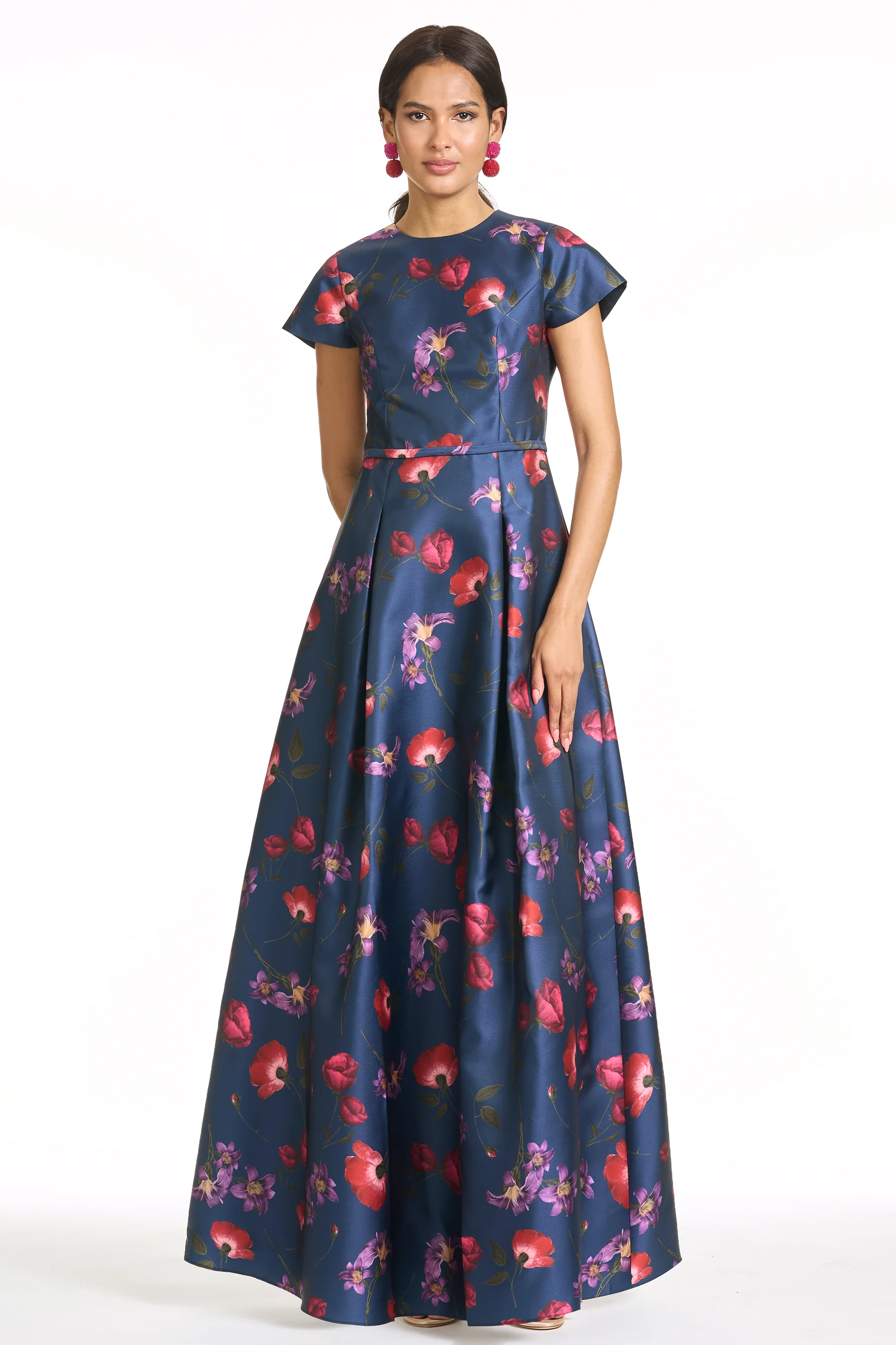 BLYTHE GOWN - MIDNIGHT JARDIN - Image 5