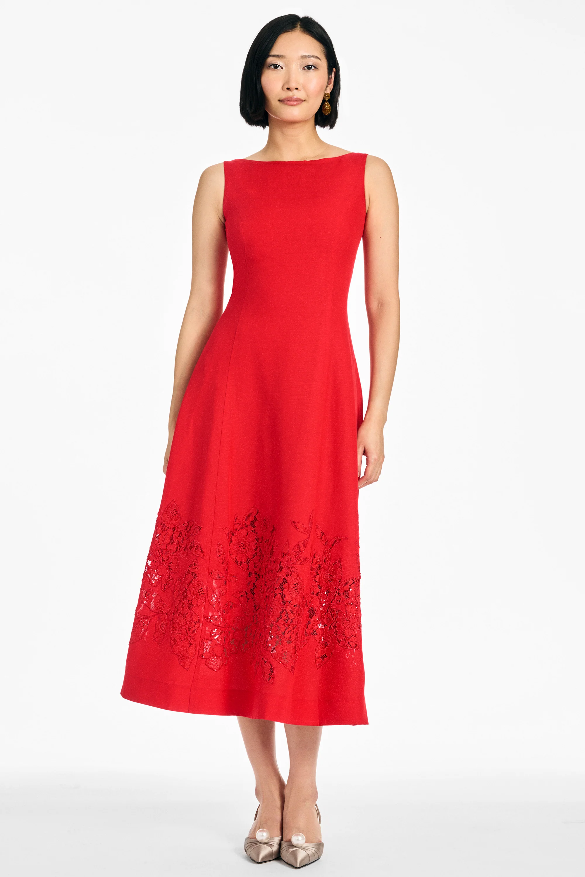 BRITTANY DRESS - CHERRY - Image 2