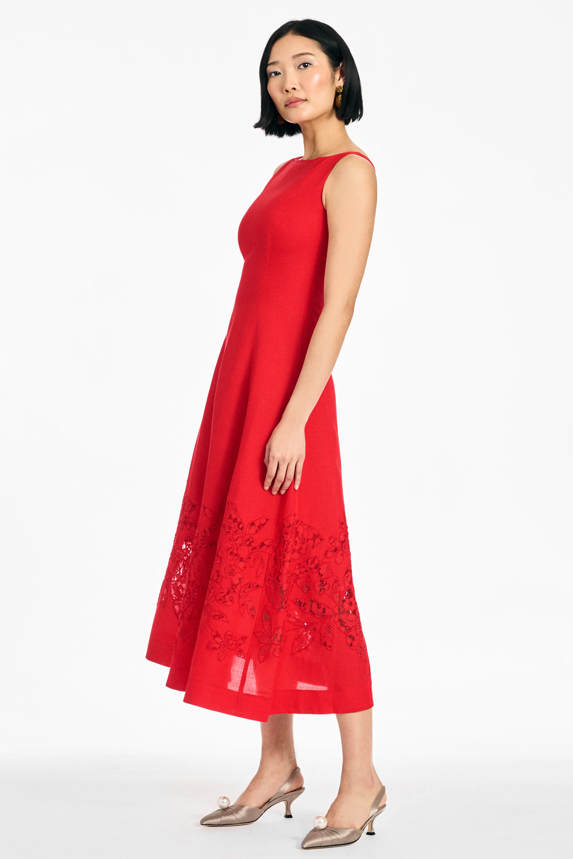 BRITTANY DRESS - CHERRY - Image 5