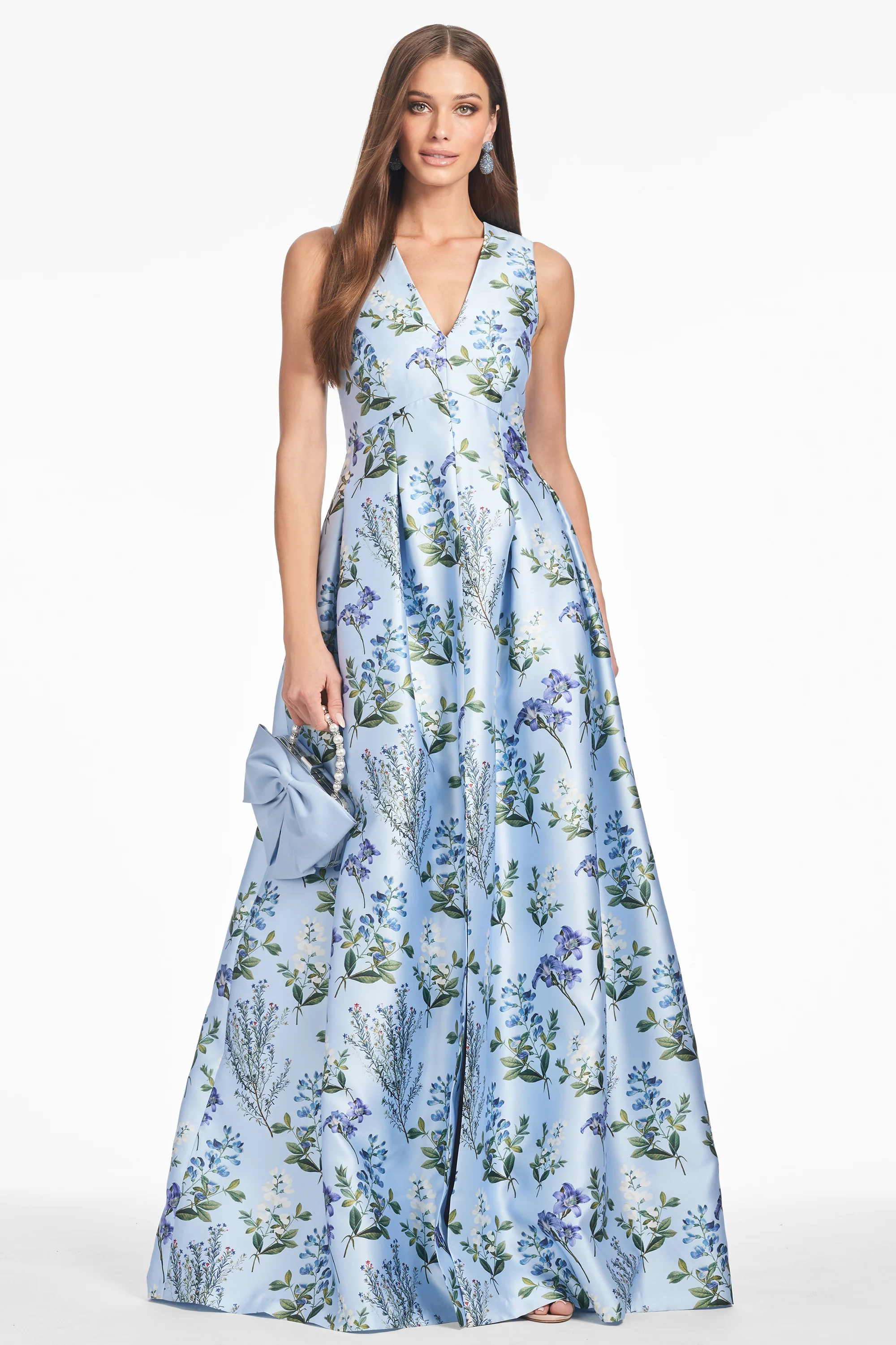 BROOKE GOWN - FREESIA FOREST - FINAL SALE