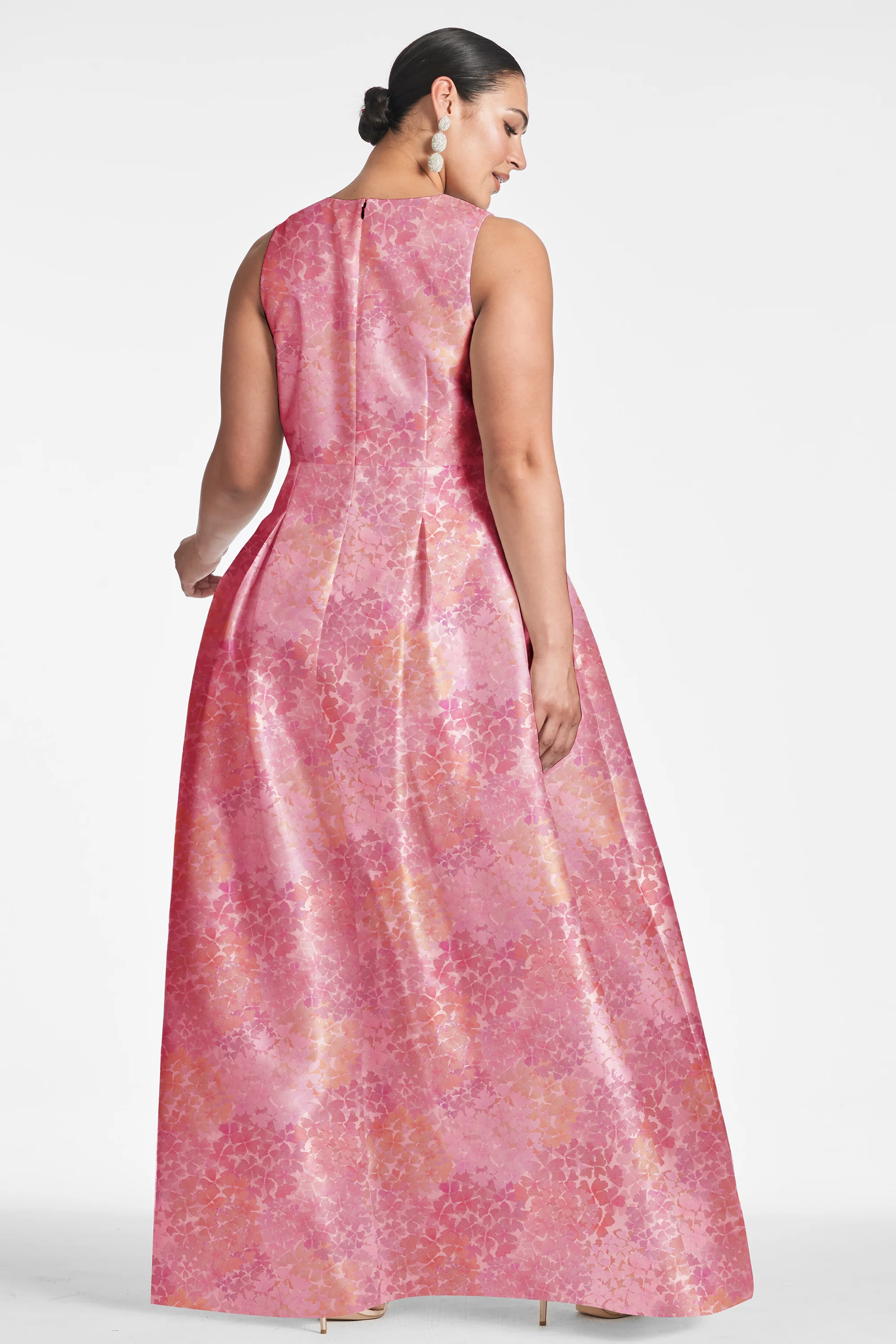 BROOKE GOWN - LIGHT SUNSET HYDRANGEA - FINAL SALE - Image 7