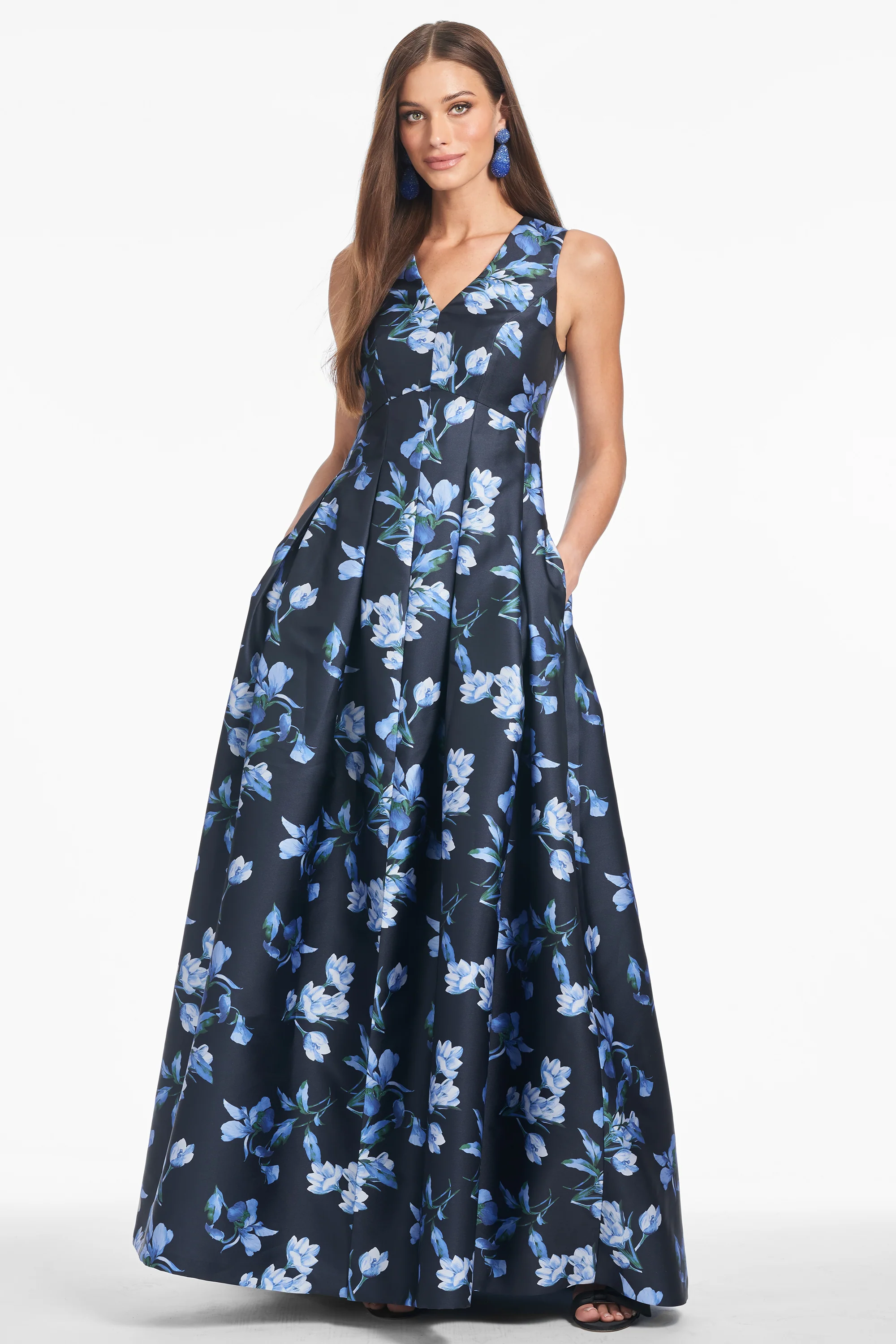 BROOKE GOWN - POSEIDON VENETIAN PETAL - FINAL SALE