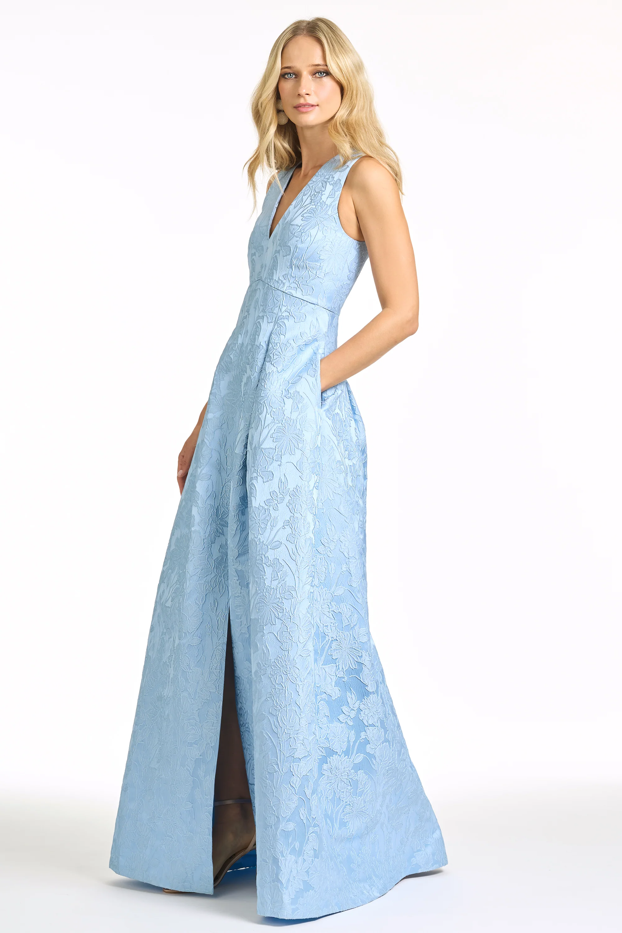 BROOKLYNNE GOWN - ICE BLUE - Image 3