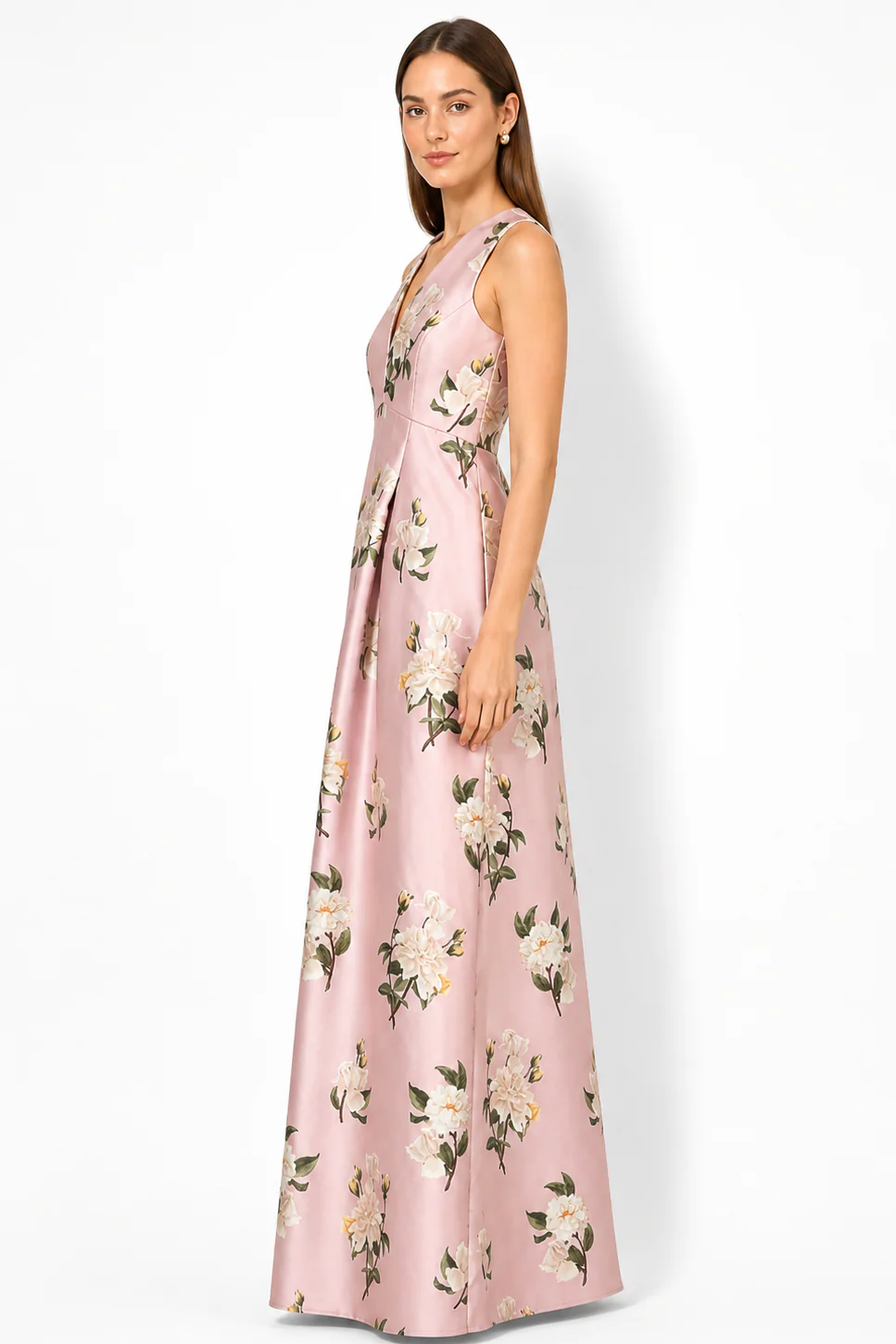 BROOKLYNNE GOWN - ROSE QUARTZ TEA ROSES - Image 2