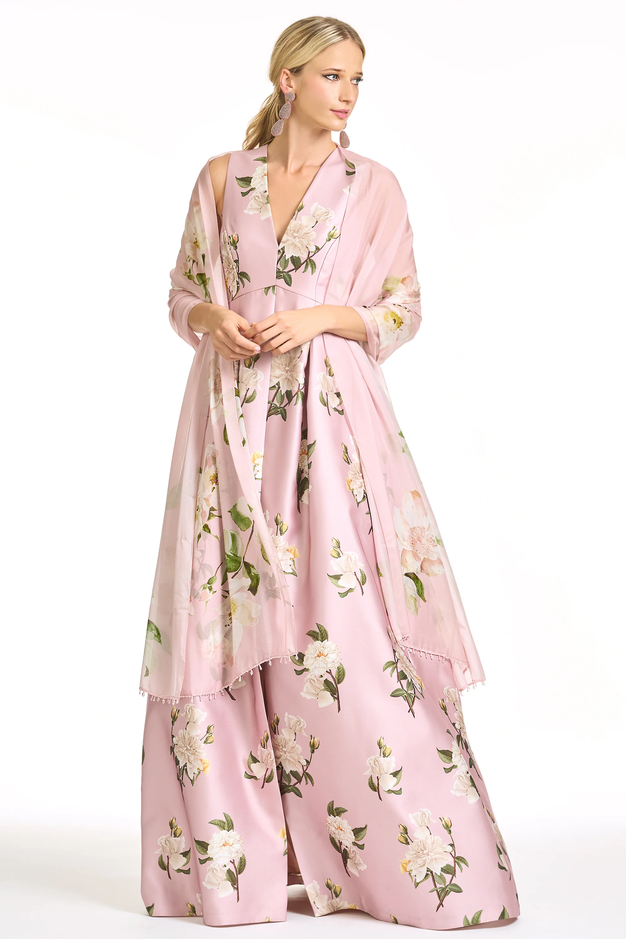 BROOKLYNNE GOWN - ROSE QUARTZ TEA ROSES - Image 6