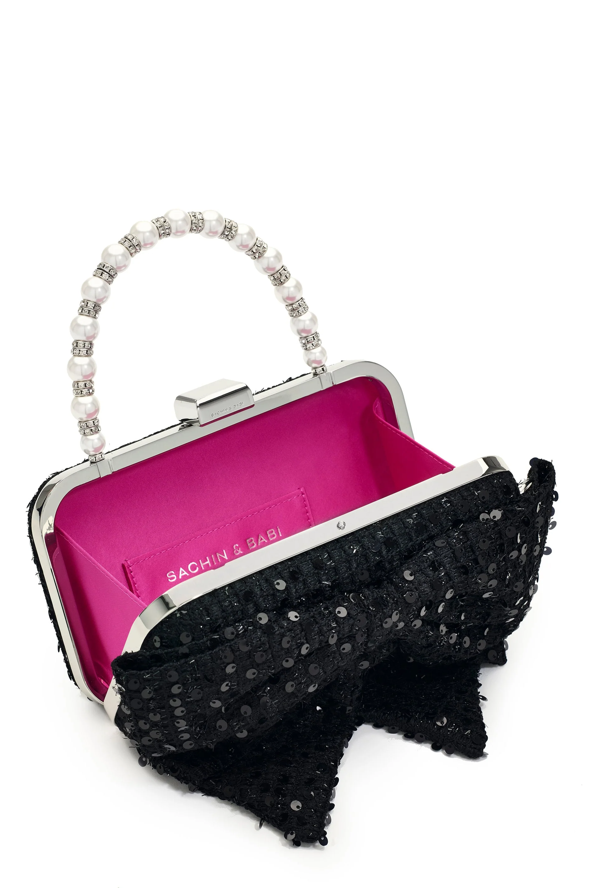 BUBBLY BAG - BLACK SEQUINS - Image 3