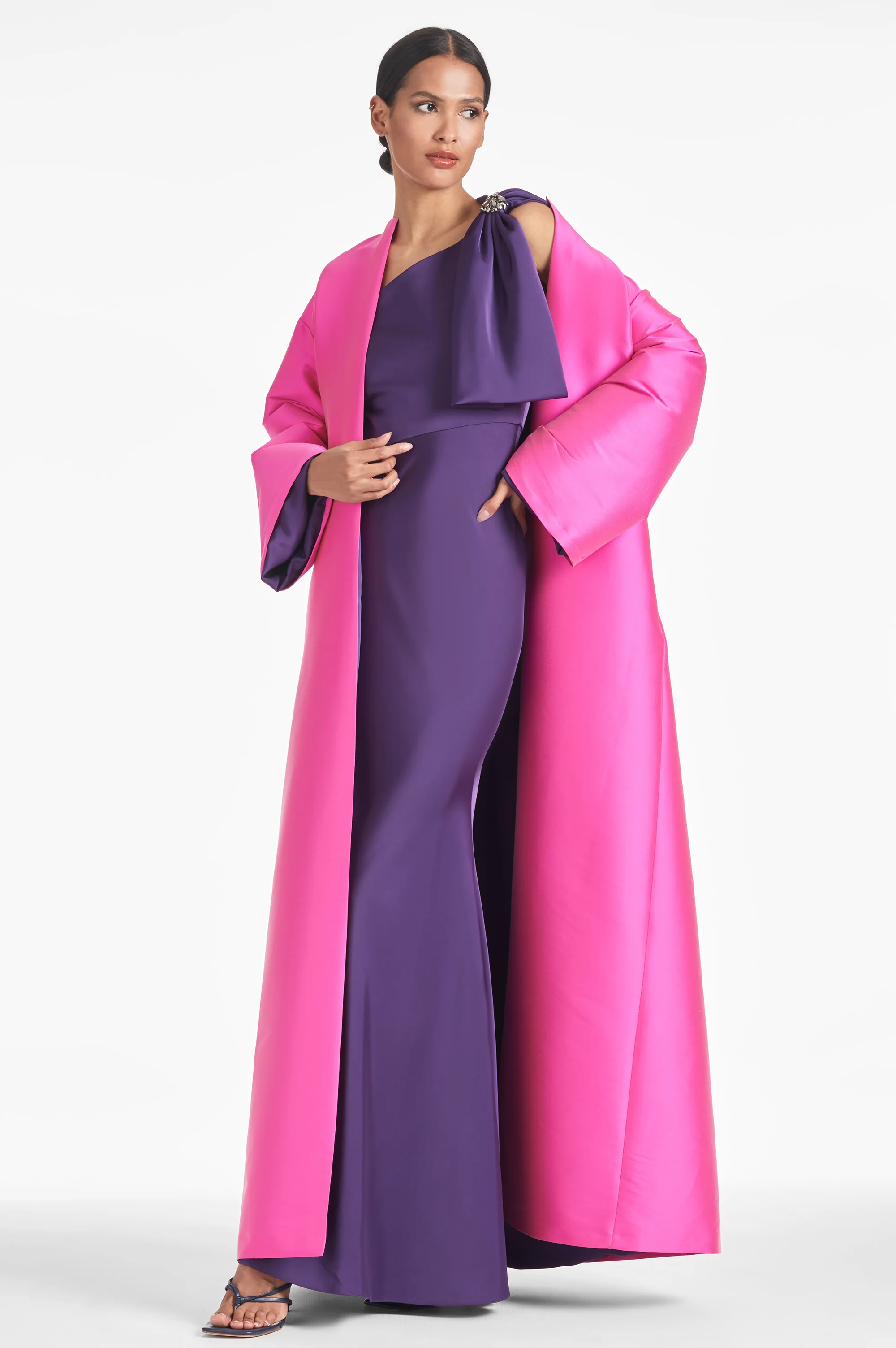 CALLIOPE COAT - FUCHSIA - Image 3