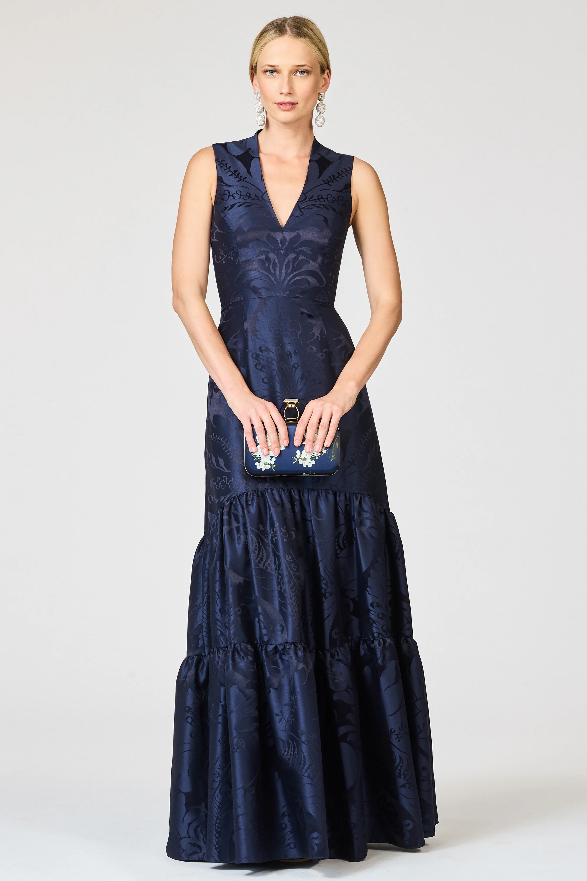 CELLA GOWN - DEEP OCEAN - Image 2