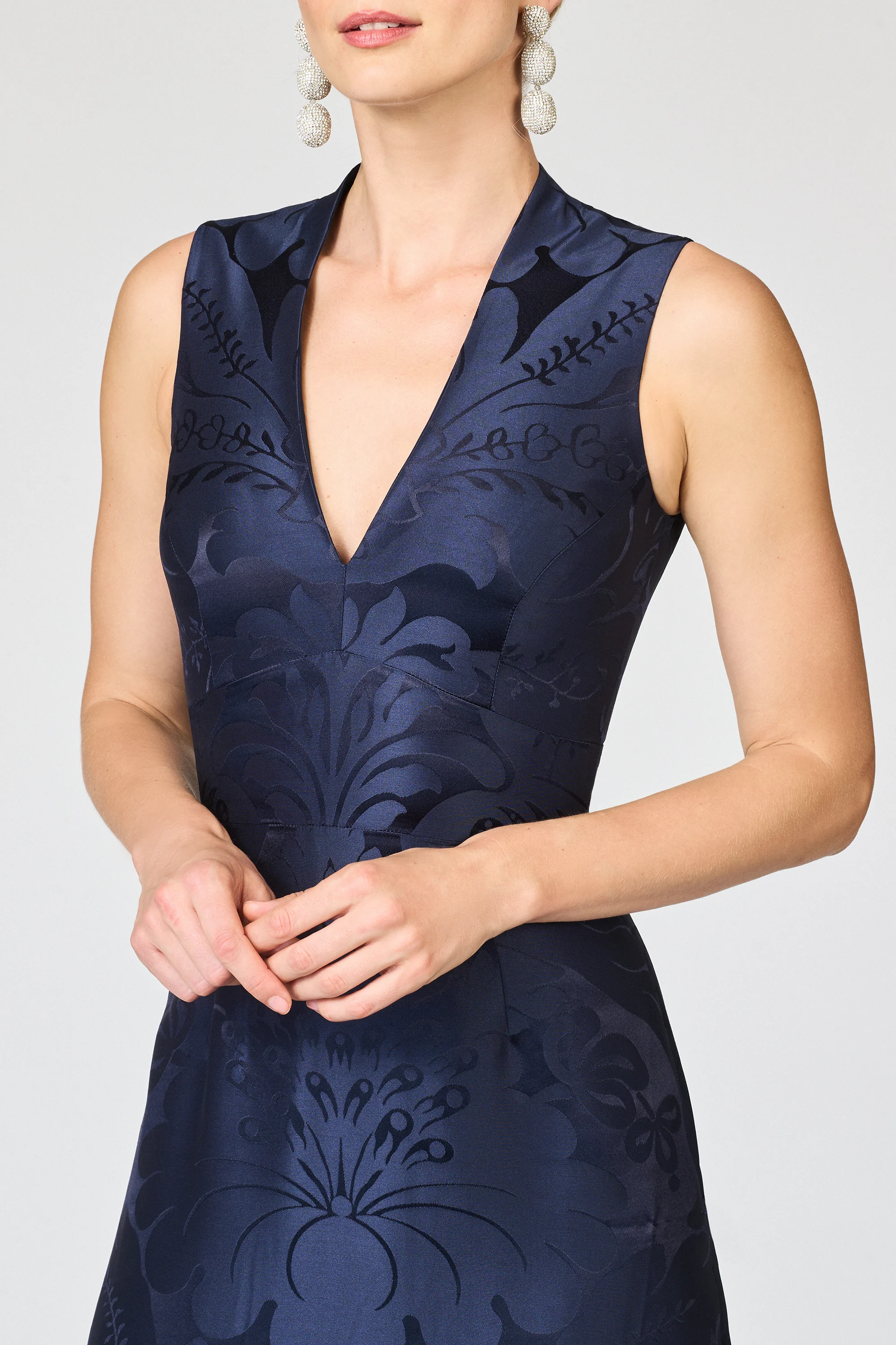 CELLA GOWN - DEEP OCEAN - Image 4