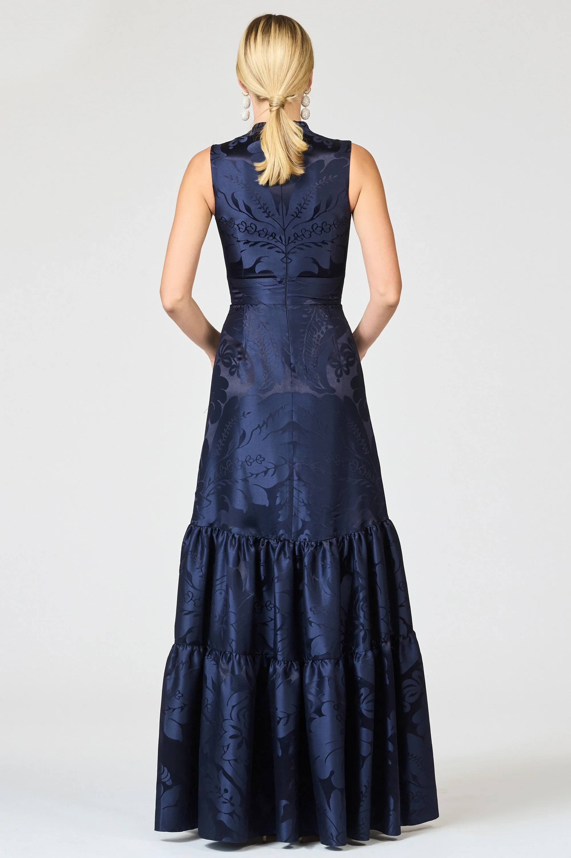 CELLA GOWN - DEEP OCEAN - Image 5