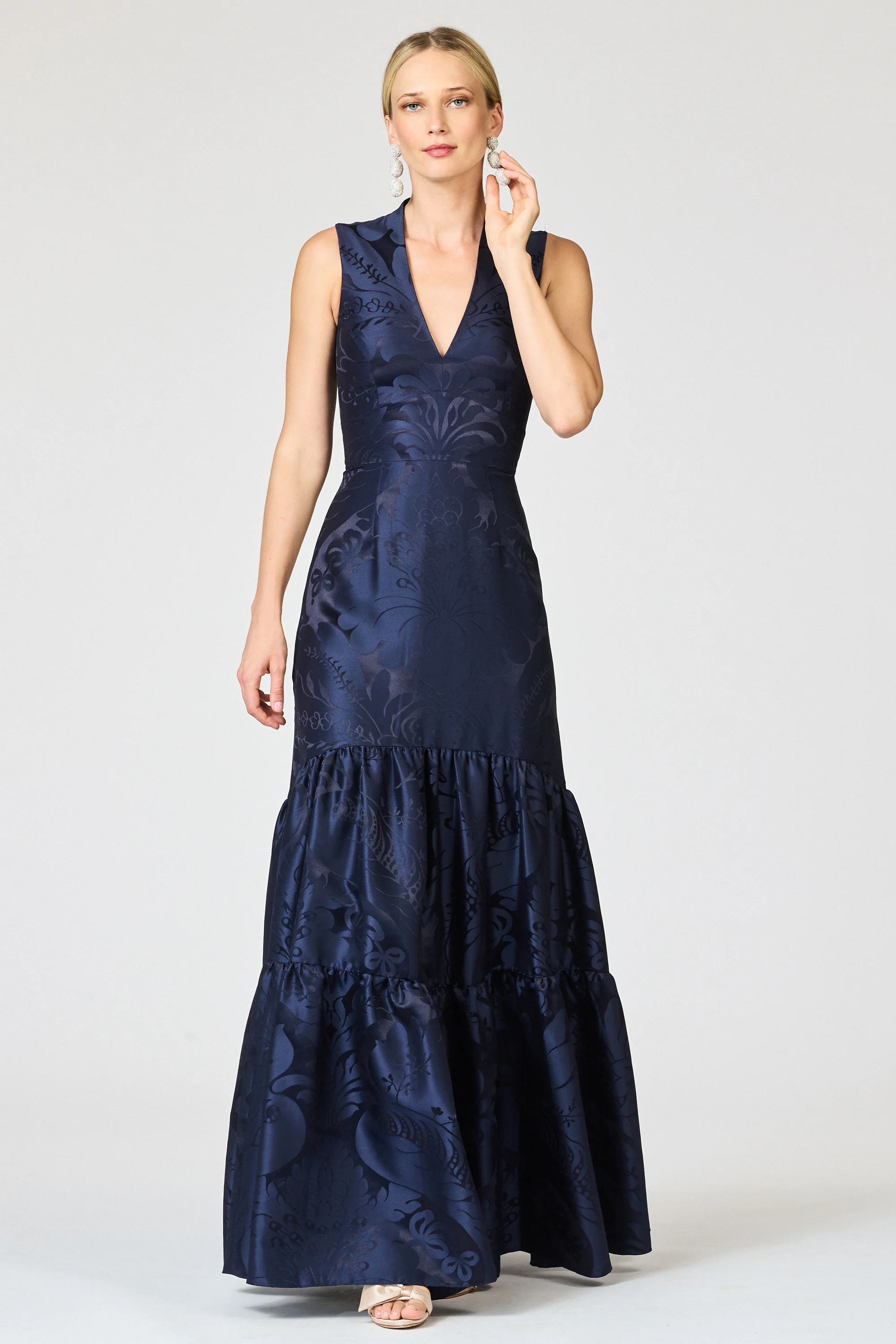 CELLA GOWN - DEEP OCEAN - Image 8