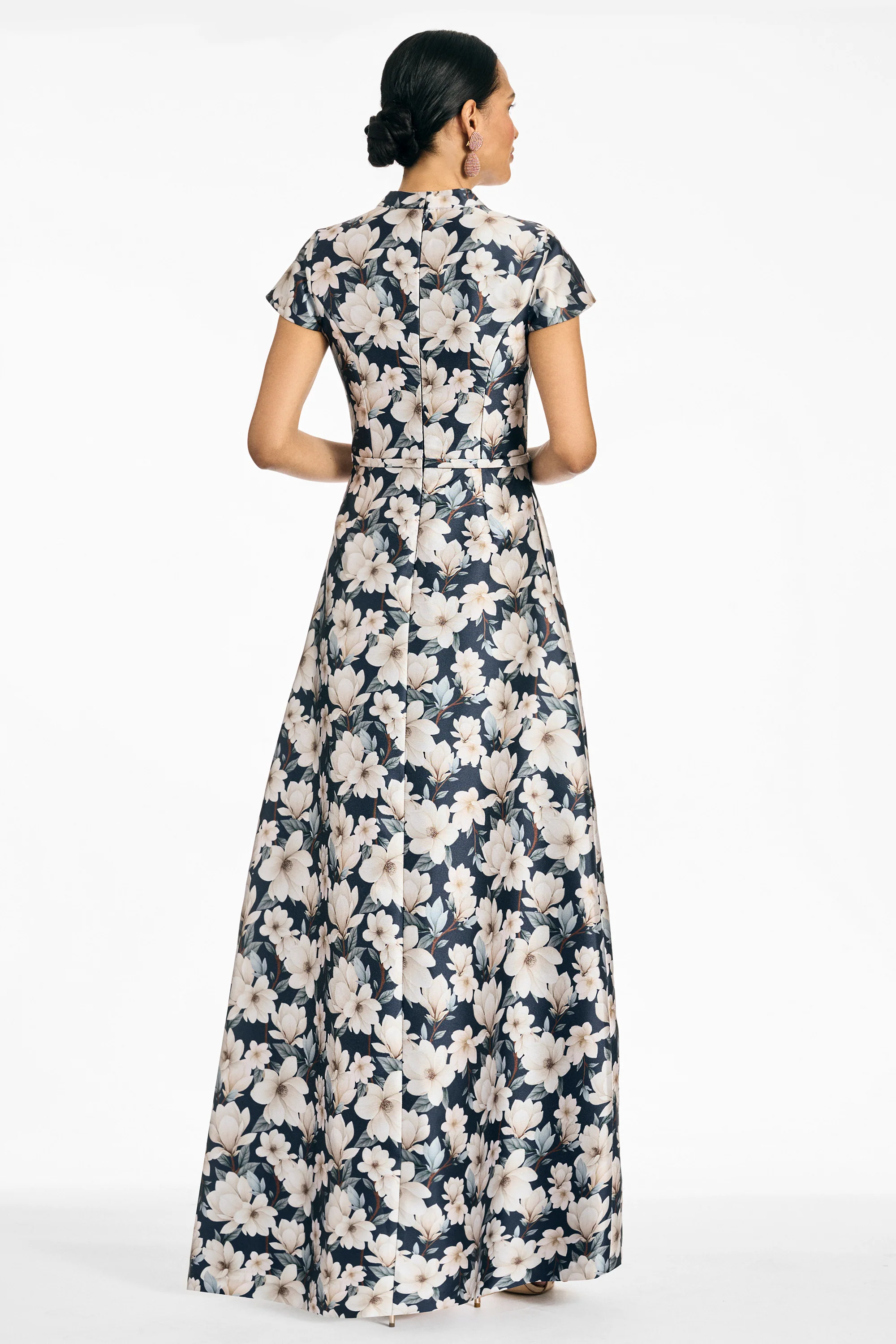 CHARLOTTE GOWN - MIDNIGHT MAGNOLIA - Image 4