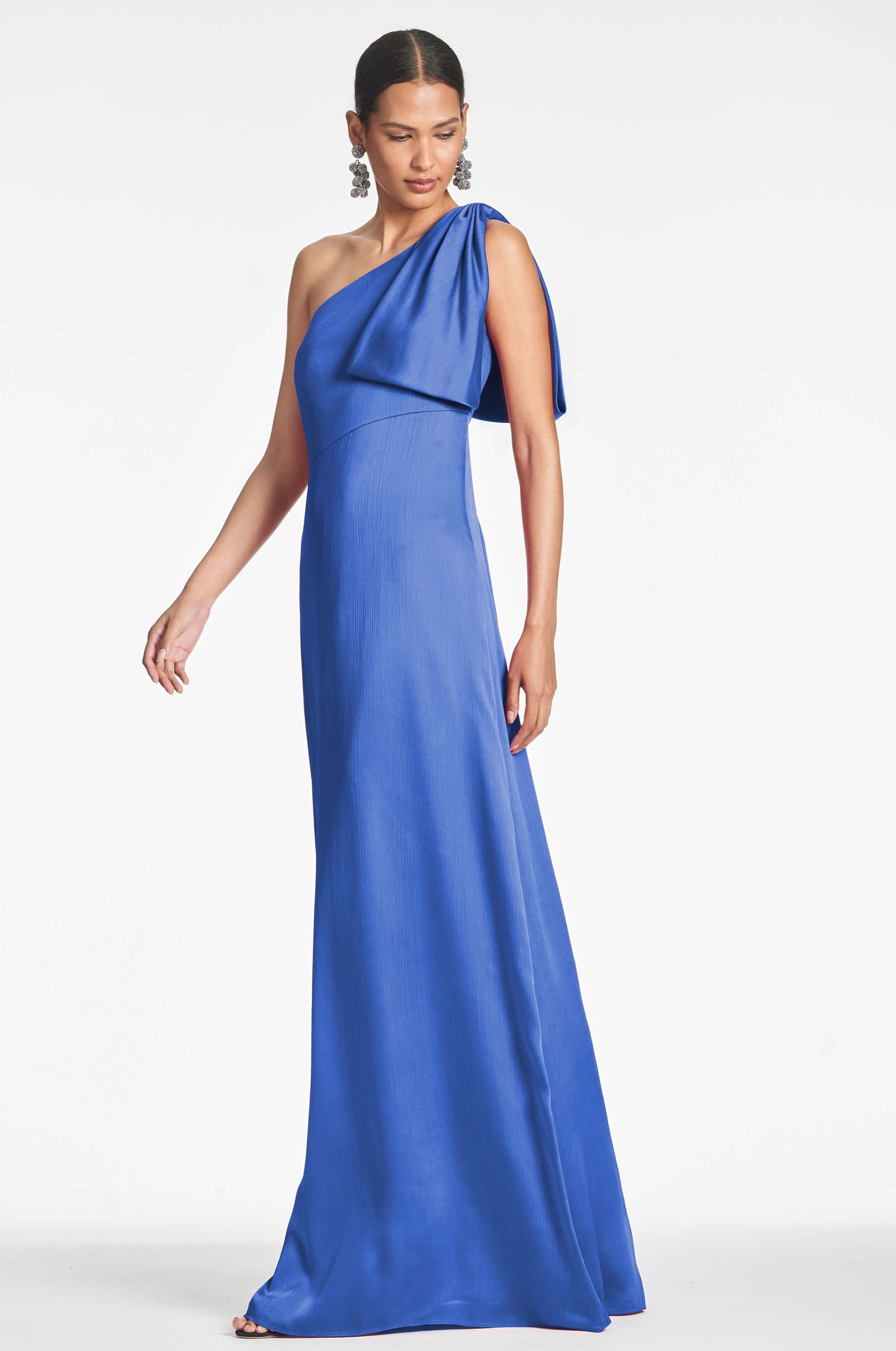 CHELSEA GOWN - FRENCH BLUE - FINAL SALE - Image 3