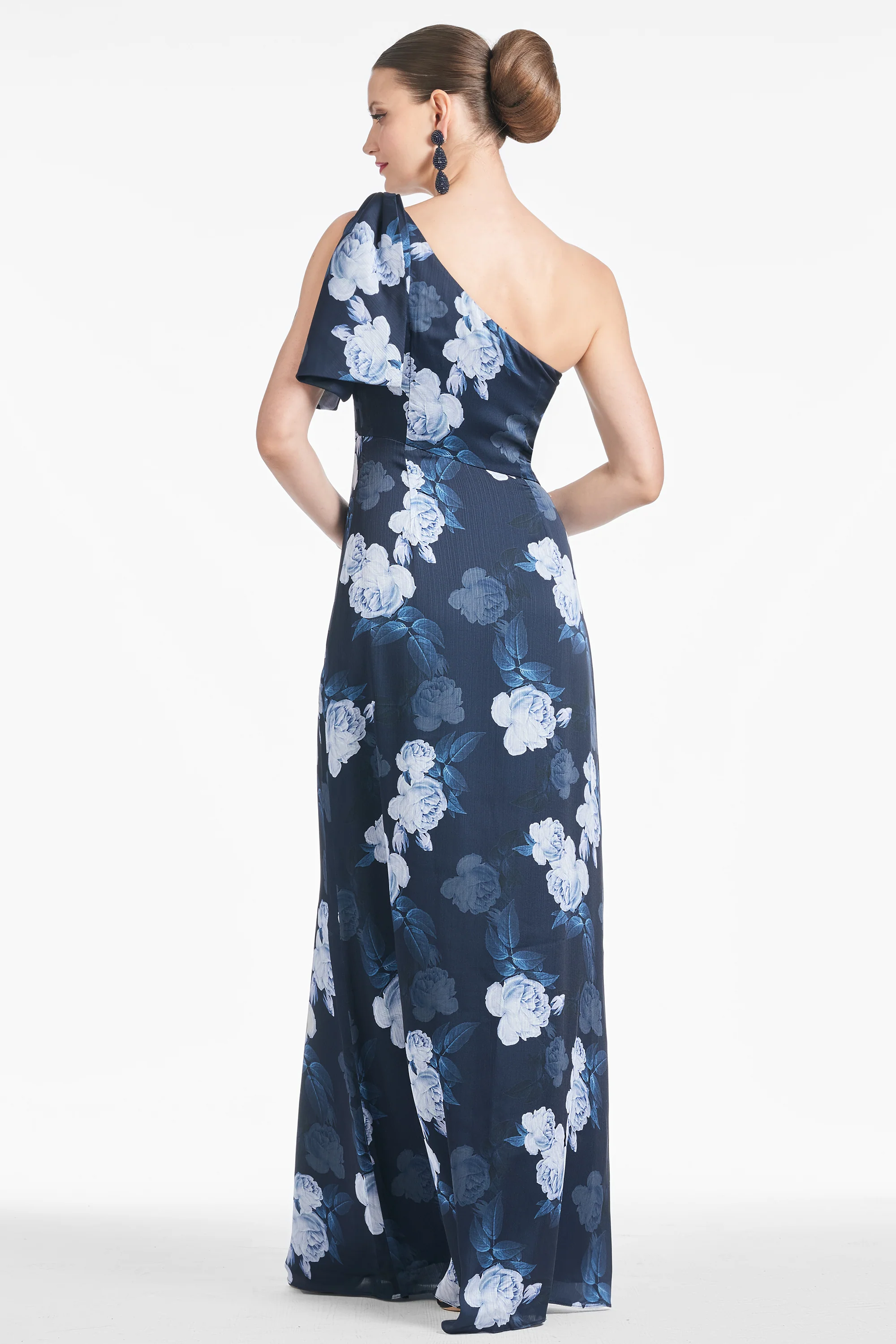 CHELSEA GOWN - MIDNIGHT GLACIAL ROSE - FINAL SALE - Image 3