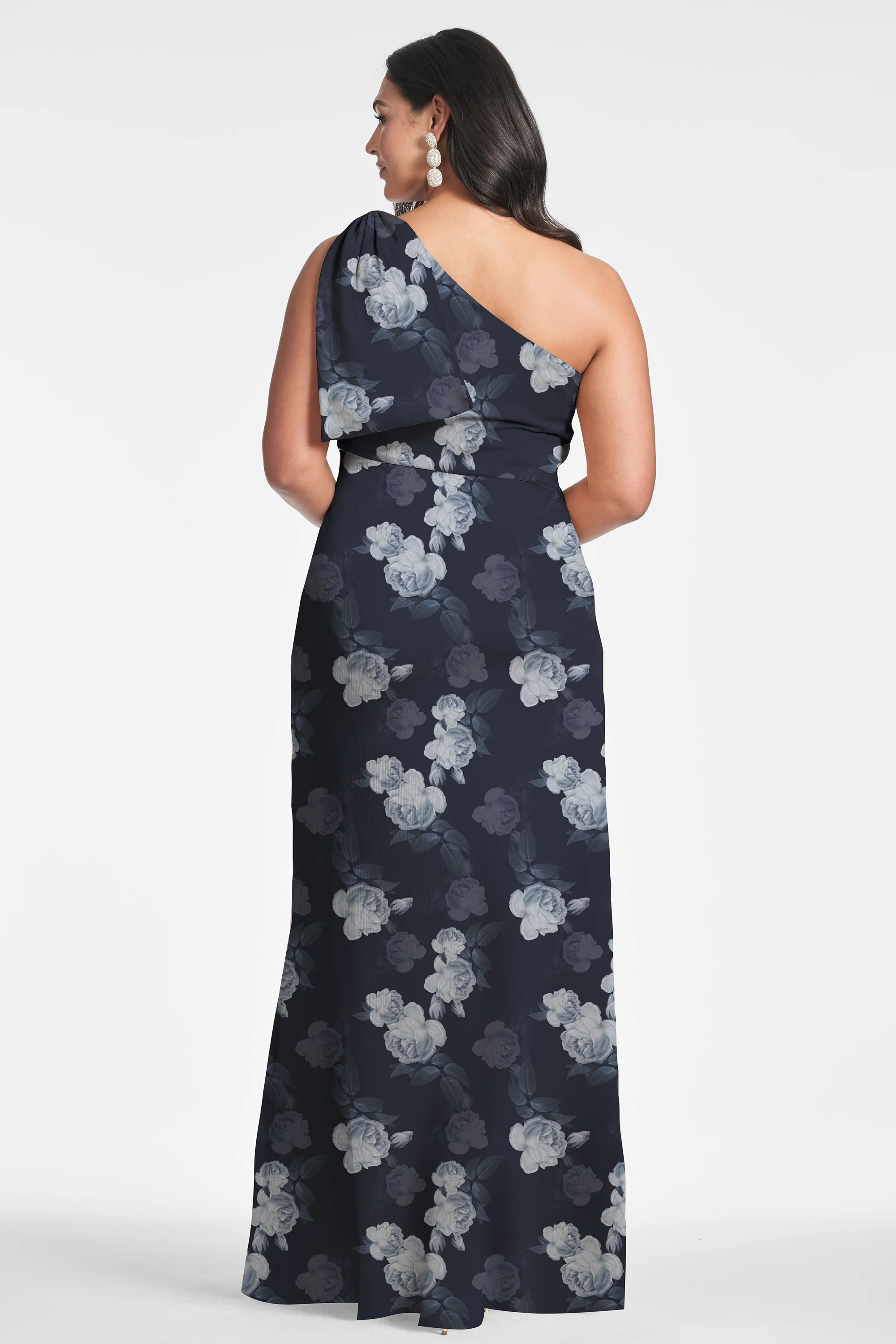 CHELSEA GOWN - MIDNIGHT GLACIAL ROSE - FINAL SALE - Image 6