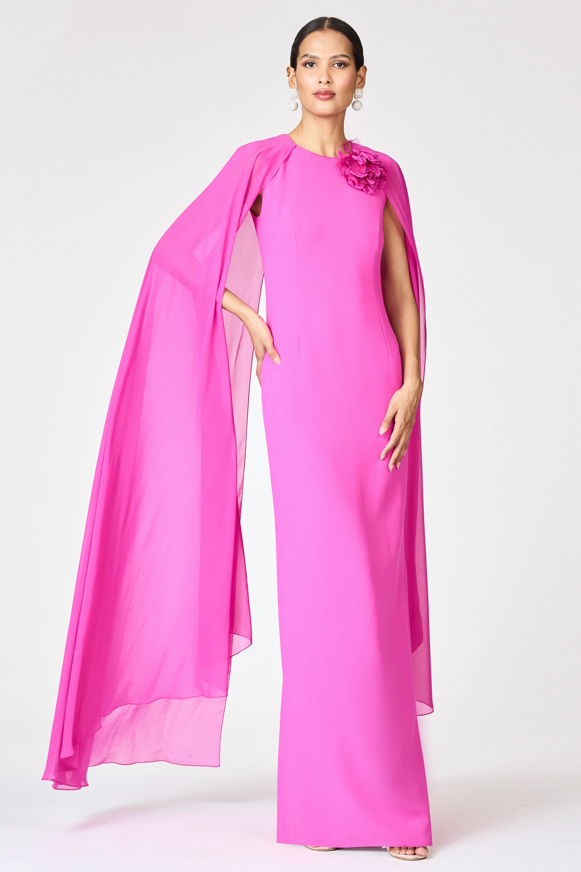 CHIARA GOWN - CERISE - Image 5