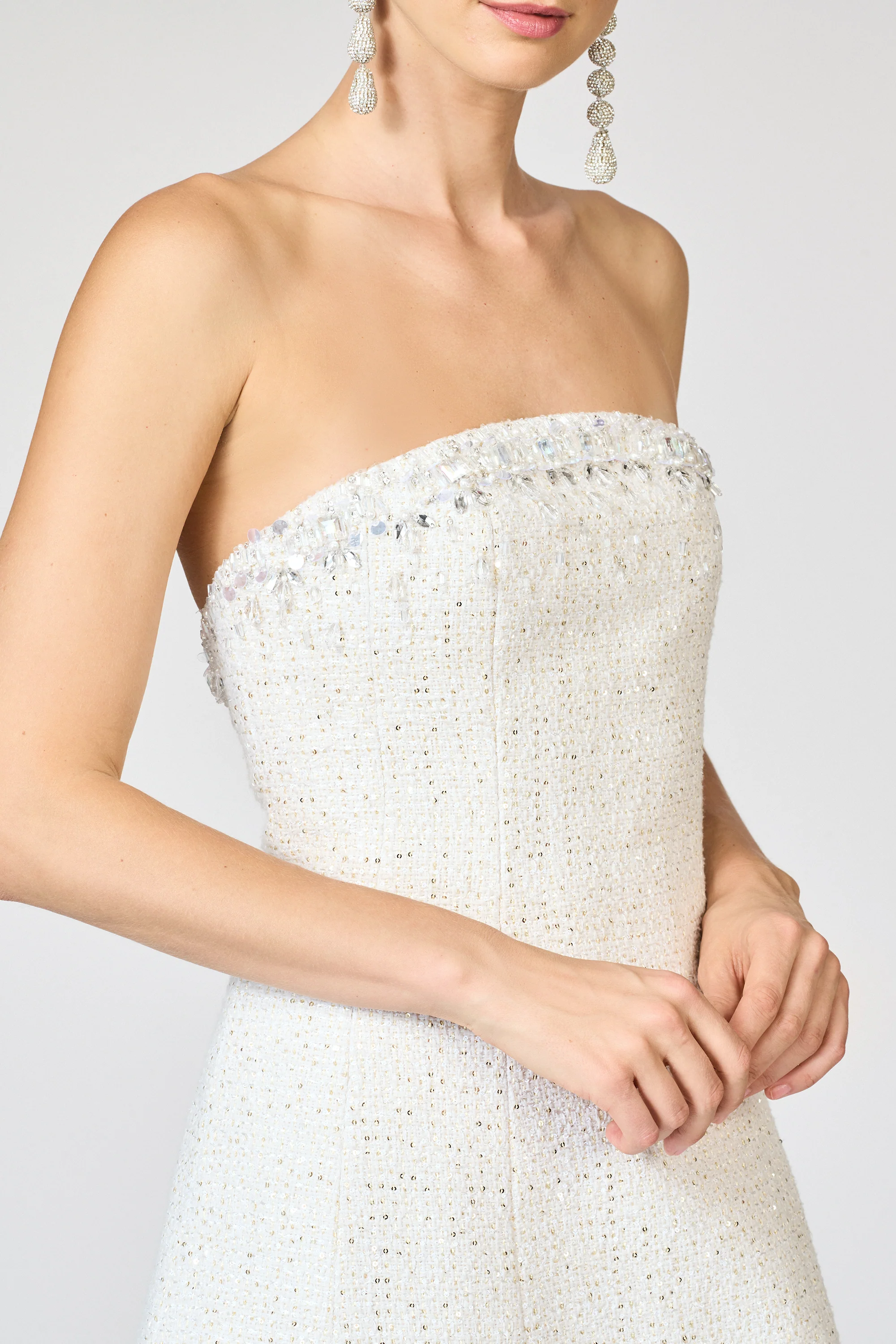 DAPHNE DRESS - ALABASTER - FINAL SALE - Image 2