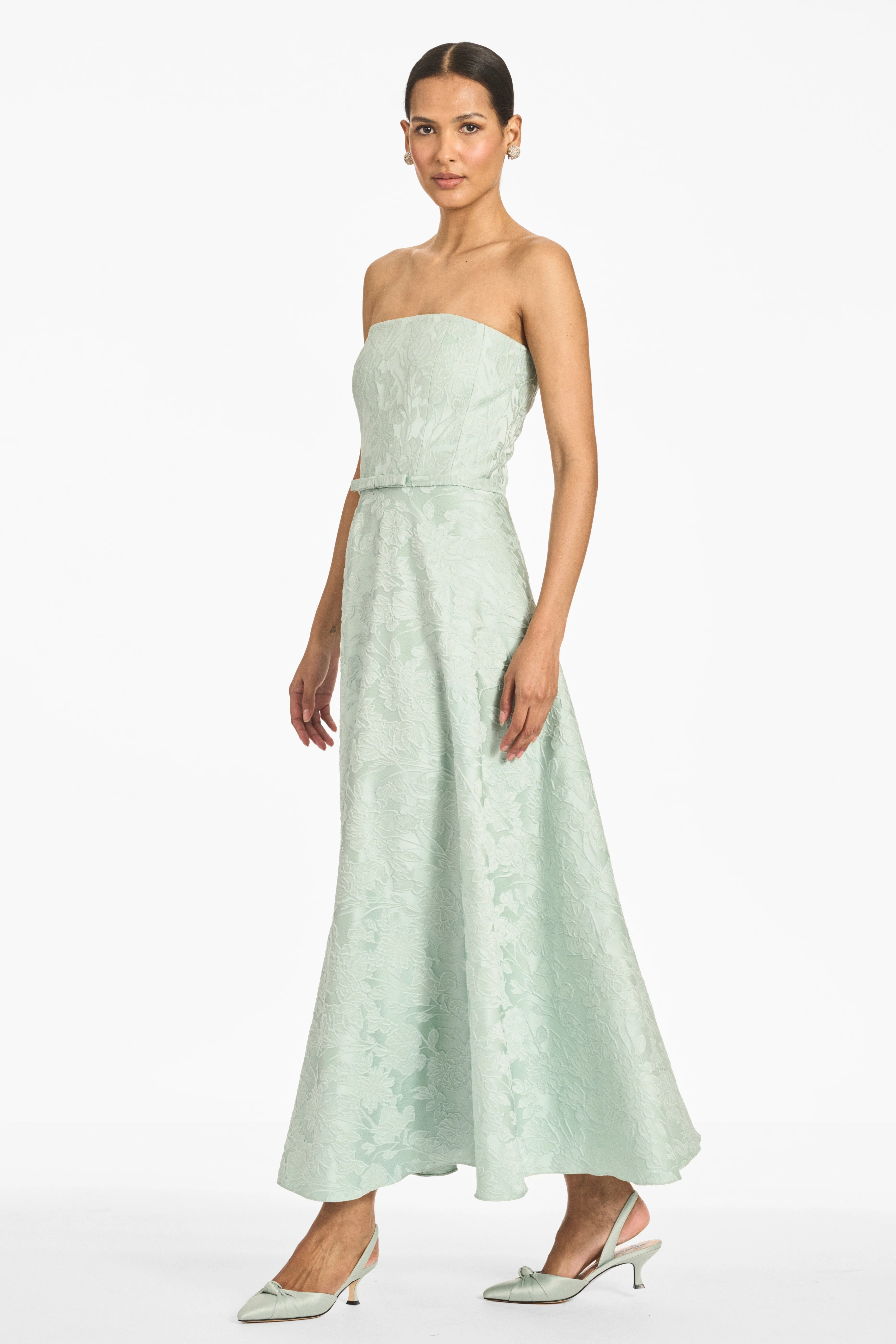 DARIAN DRESS - CELADON - Image 3