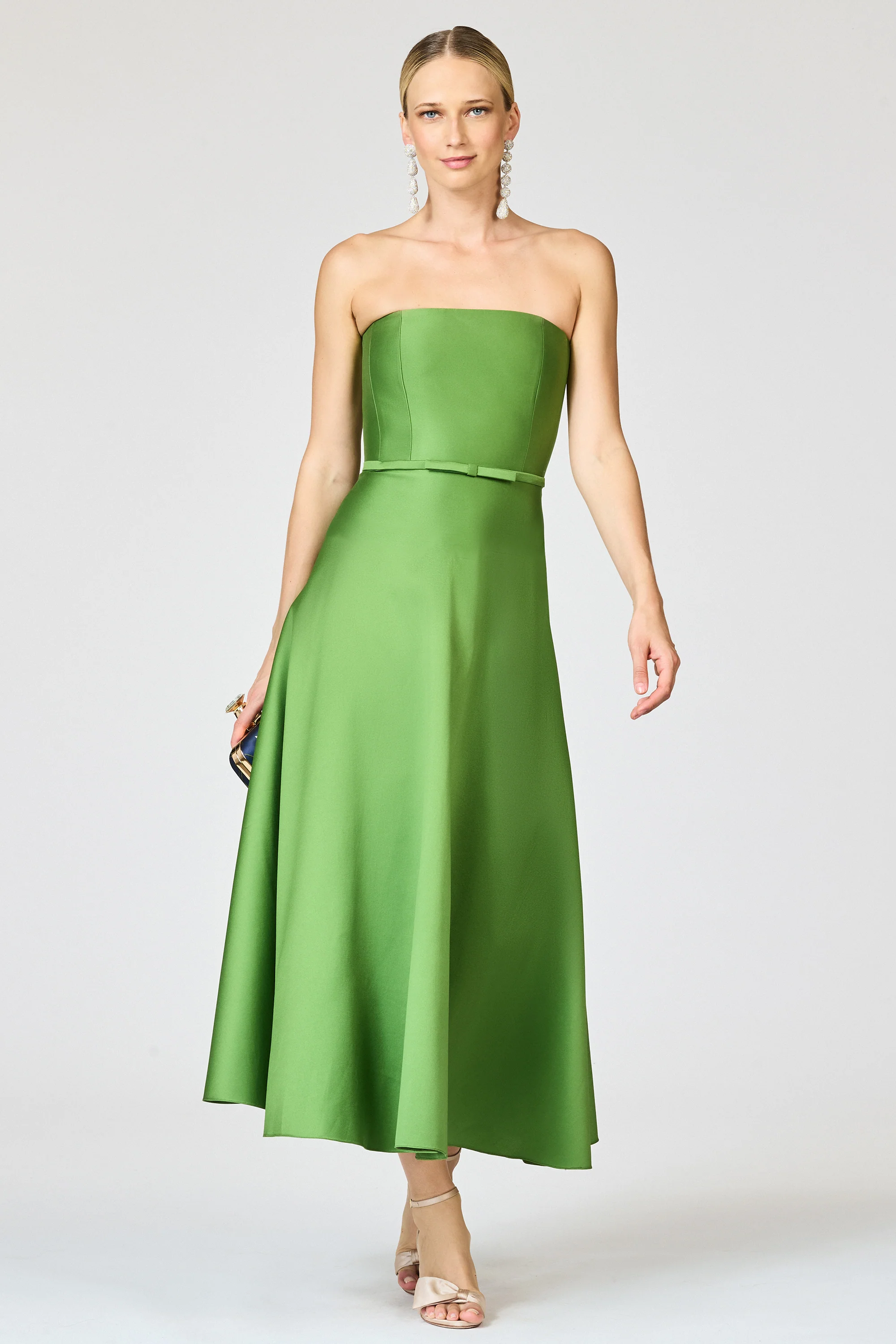 DARIAN DRESS - GREEN GARNET - Image 6