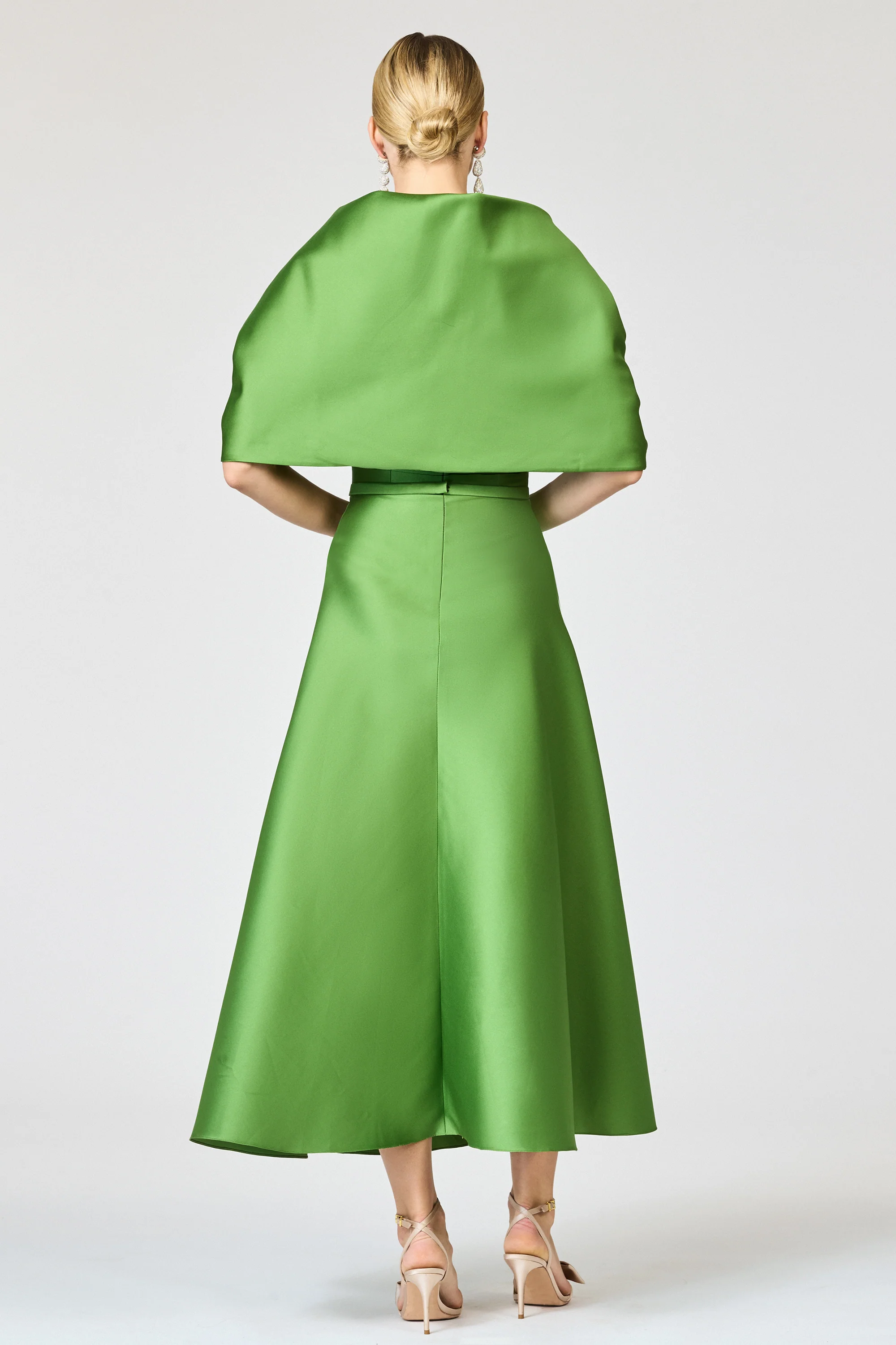 DARIAN DRESS - GREEN GARNET - Image 7