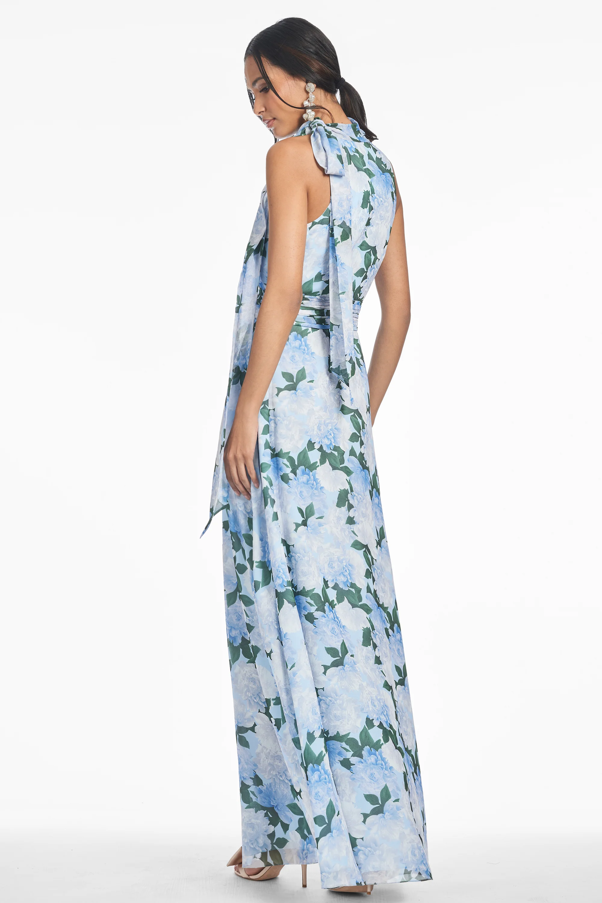 DIANA GOWN - GLACIAL PEONIES - Image 3