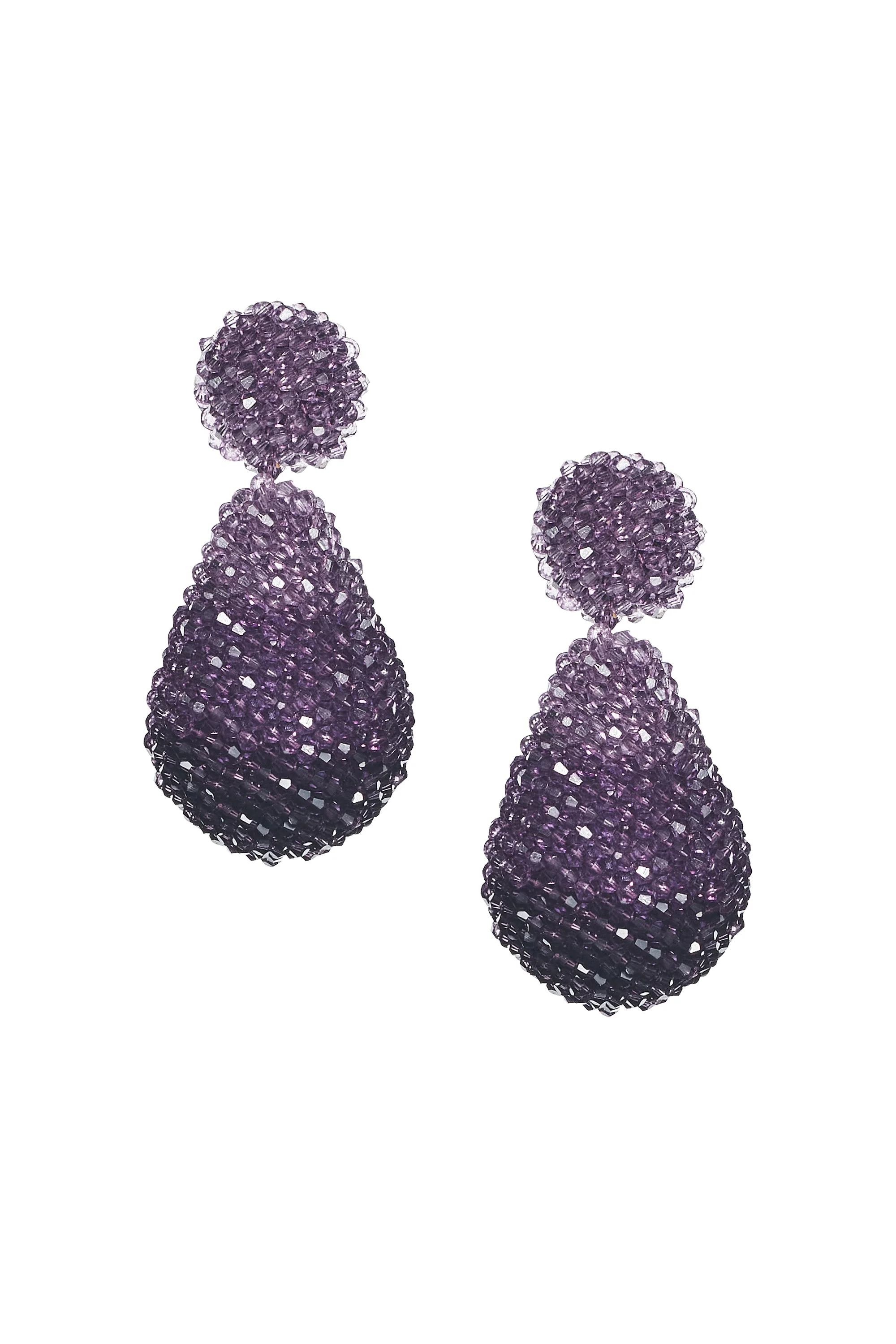 ELISE EARRINGS - VIOLET - Image 2
