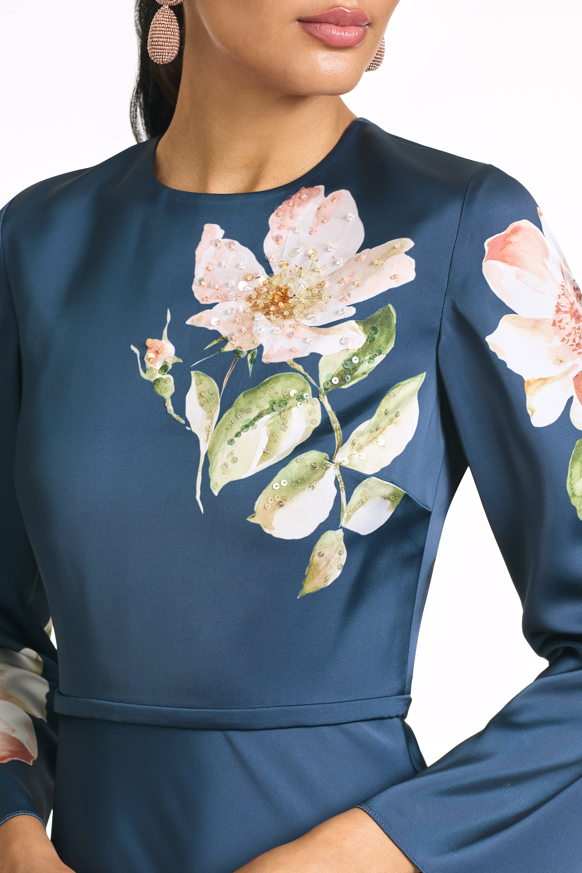 EMBELLISHED ALEX GOWN - NIGHT BLOOMS - Image 2