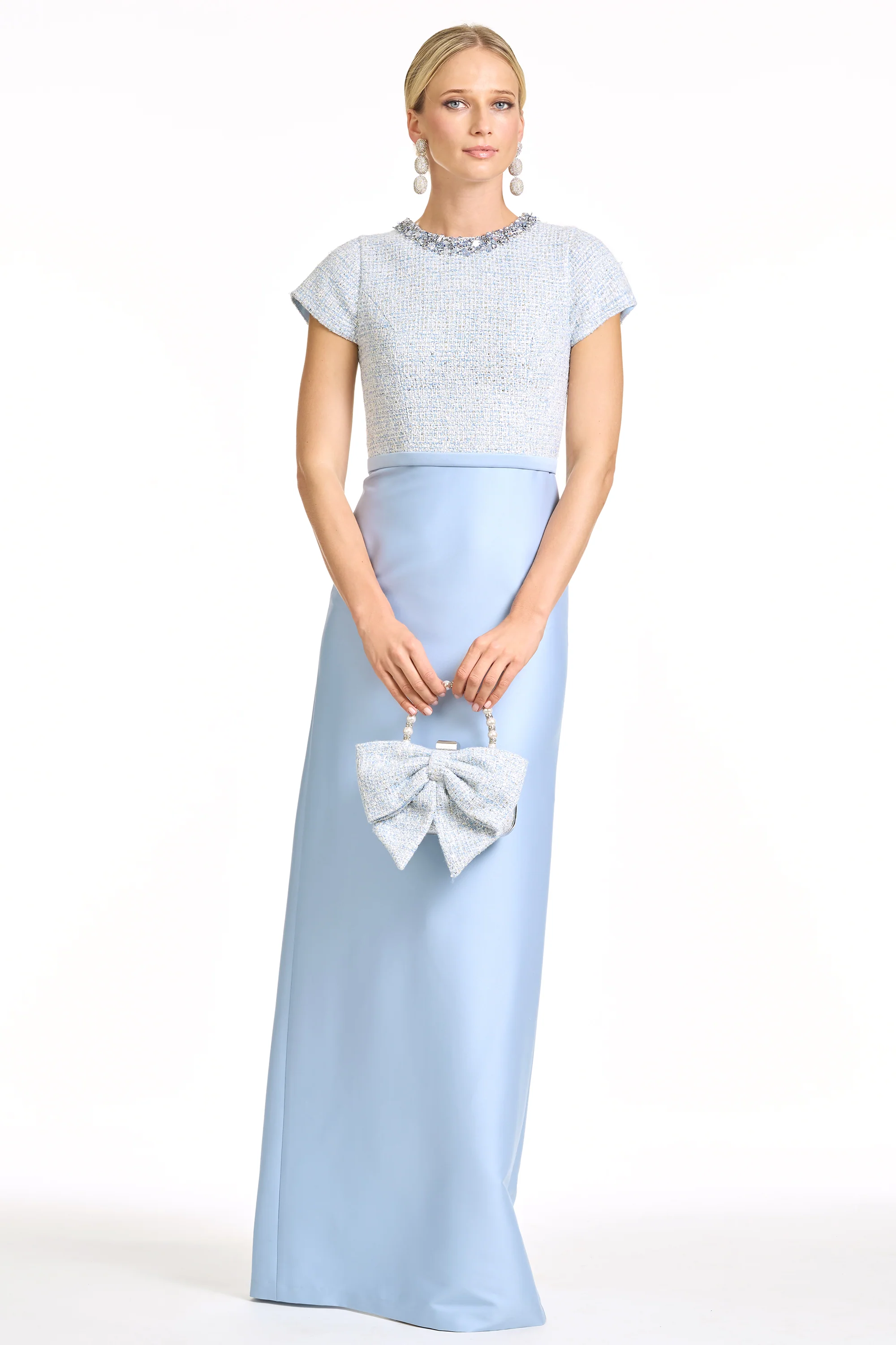 EMBELLISHED ASPEN GOWN - GLACIAL BLUE - Image 4