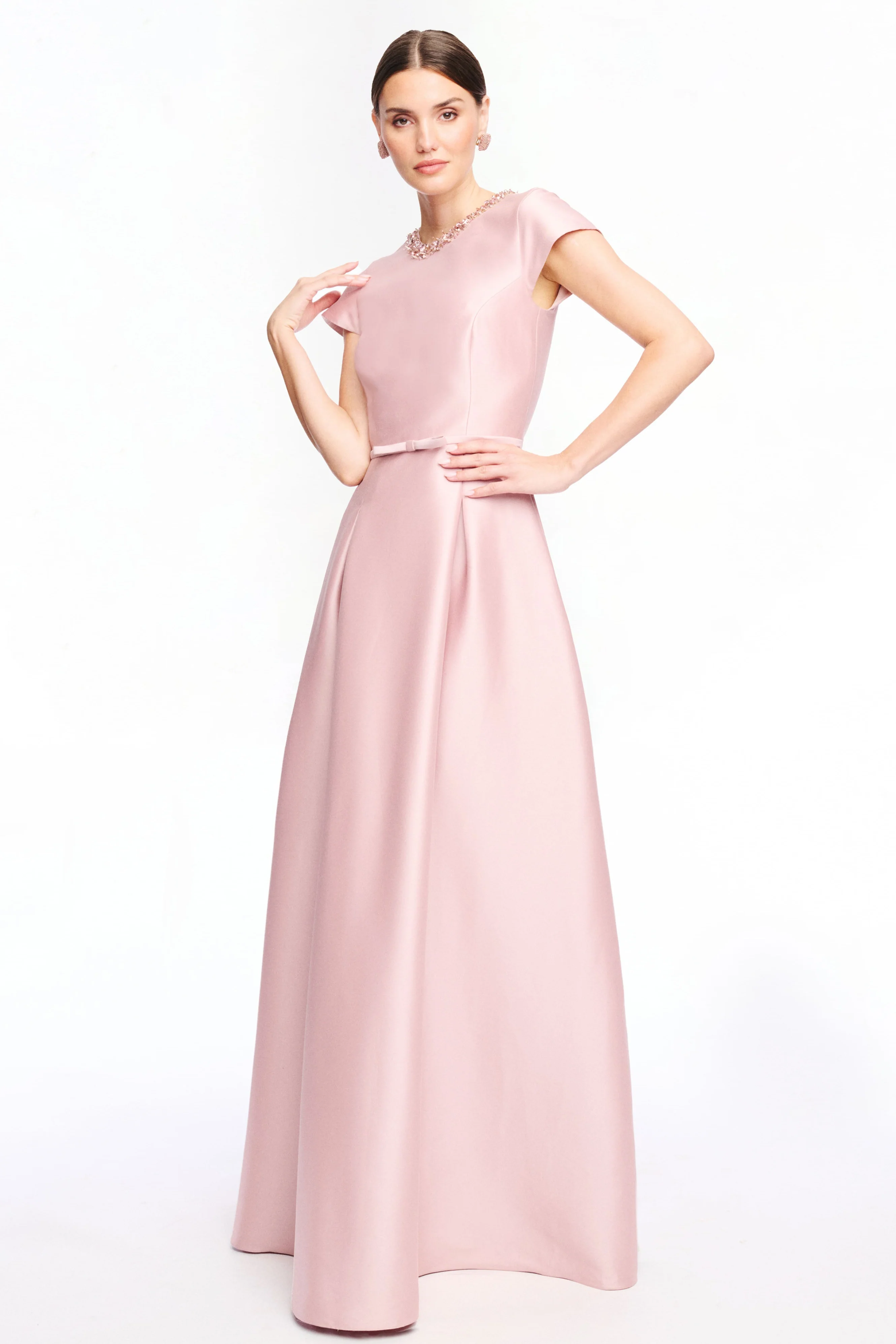 EMBELLISHED BLYTHE GOWN - ROSE QUARTZ - Image 3