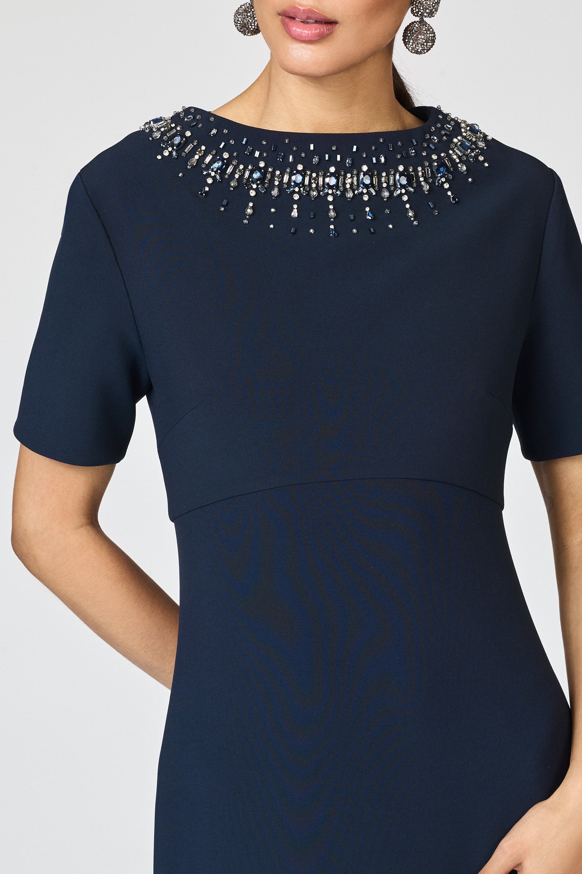 EMBELLISHED FRANCA GOWN - MIDNIGHT - FINAL SALE - Image 4