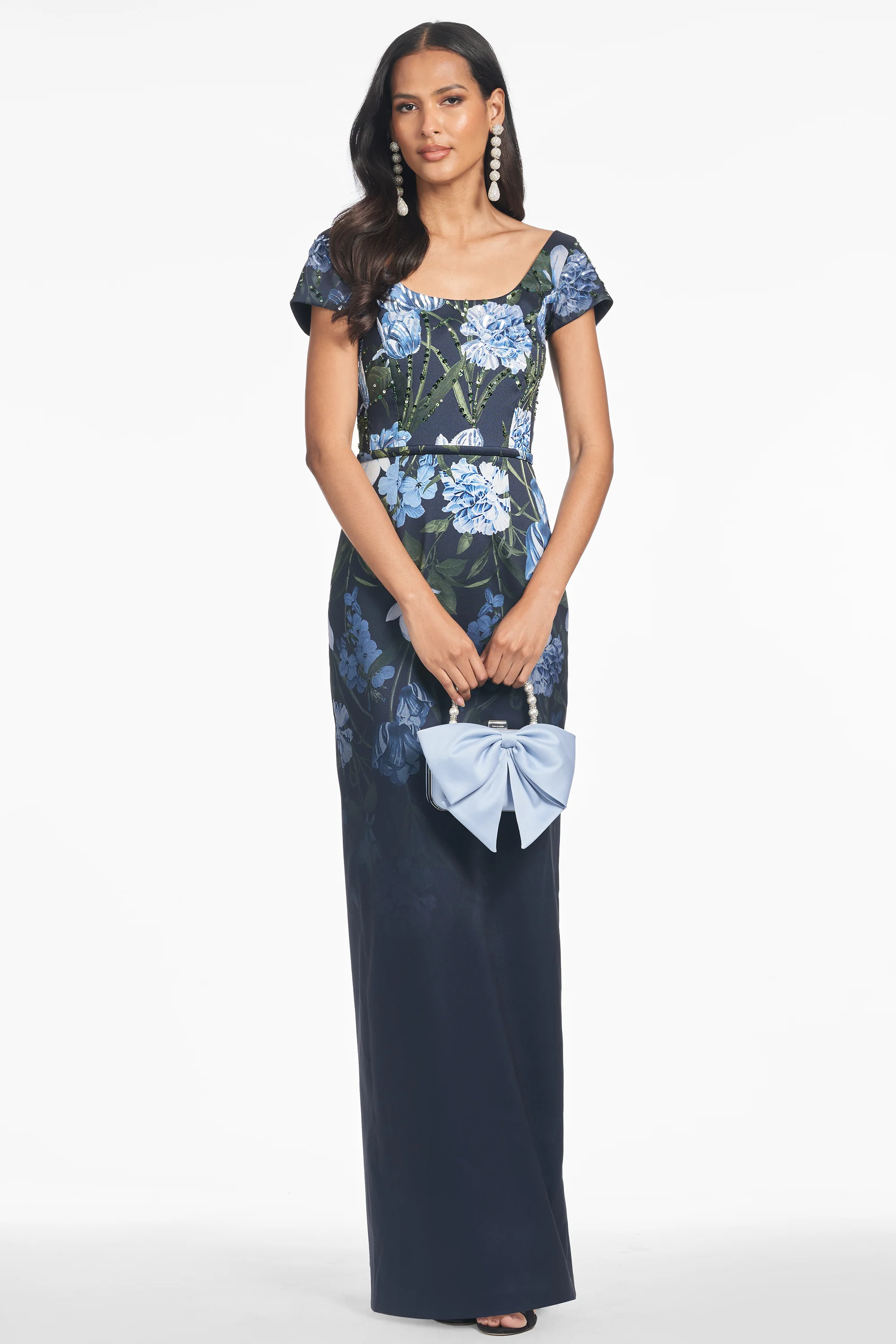 EMBELLISHED GRACE GOWN - NIGHT SKY PRIMA GARDEN - FINAL SALE - Image 4