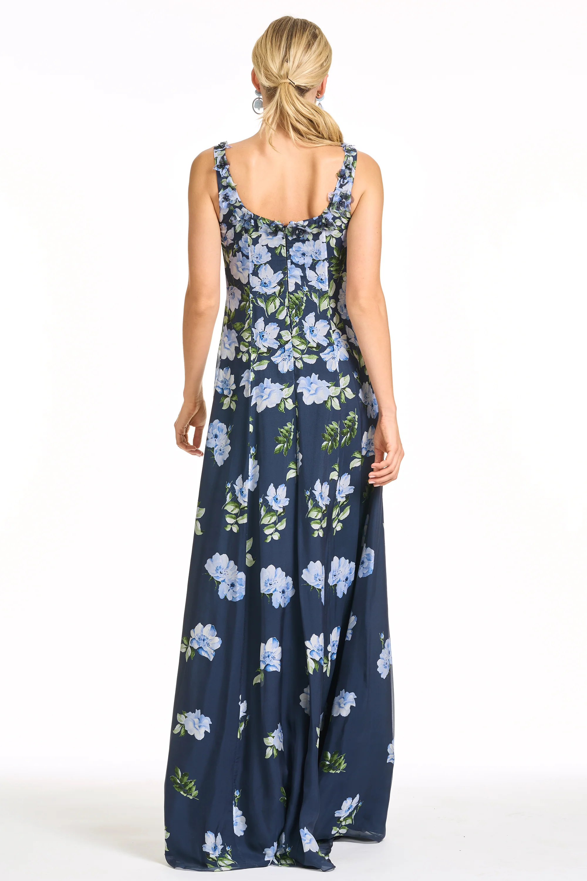 EMBELLISHED INDIRA GOWN - CORSAGE DEGRADE - Image 4