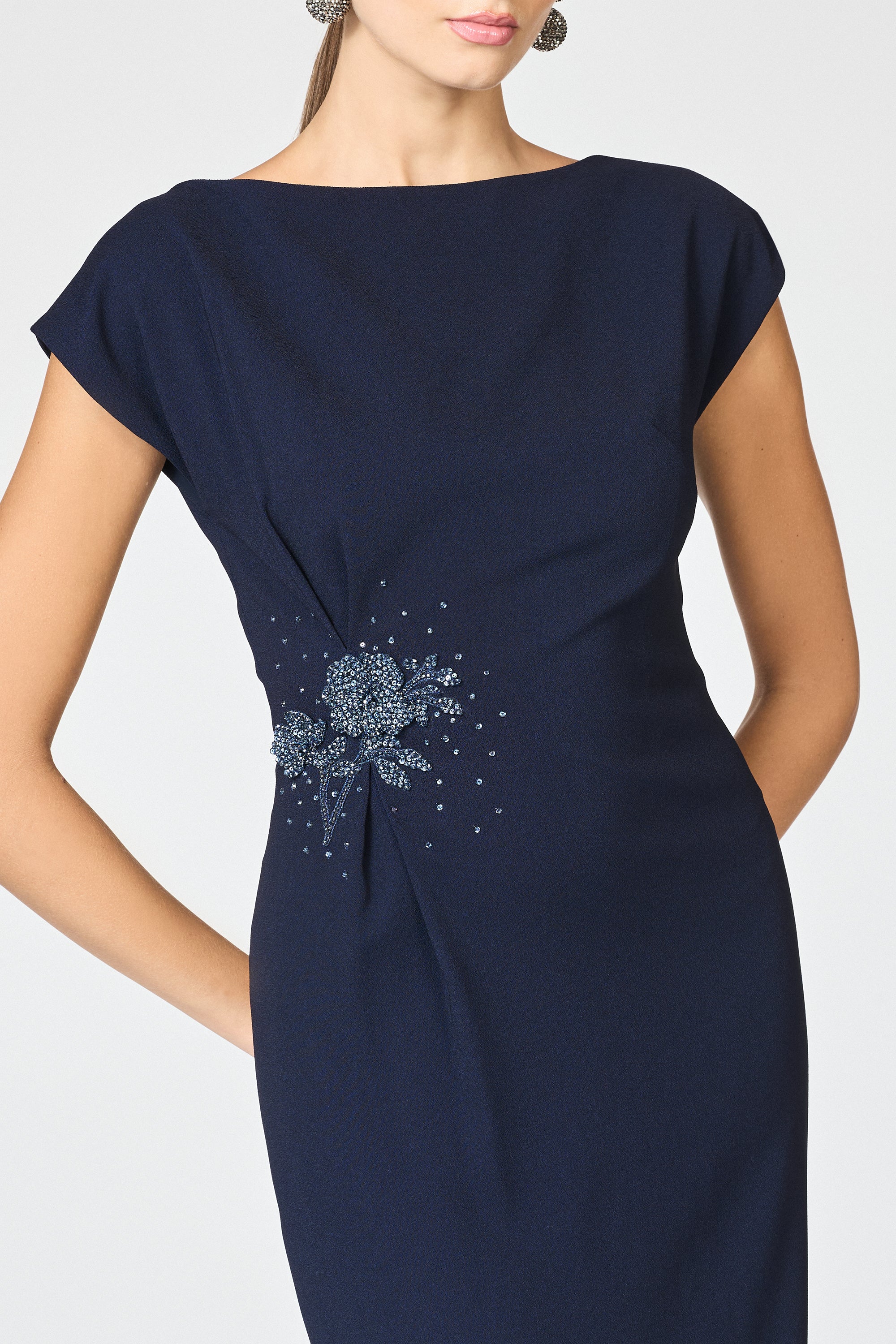 EMBELLISHED KELLY GOWN - MIDNIGHT - Image 4