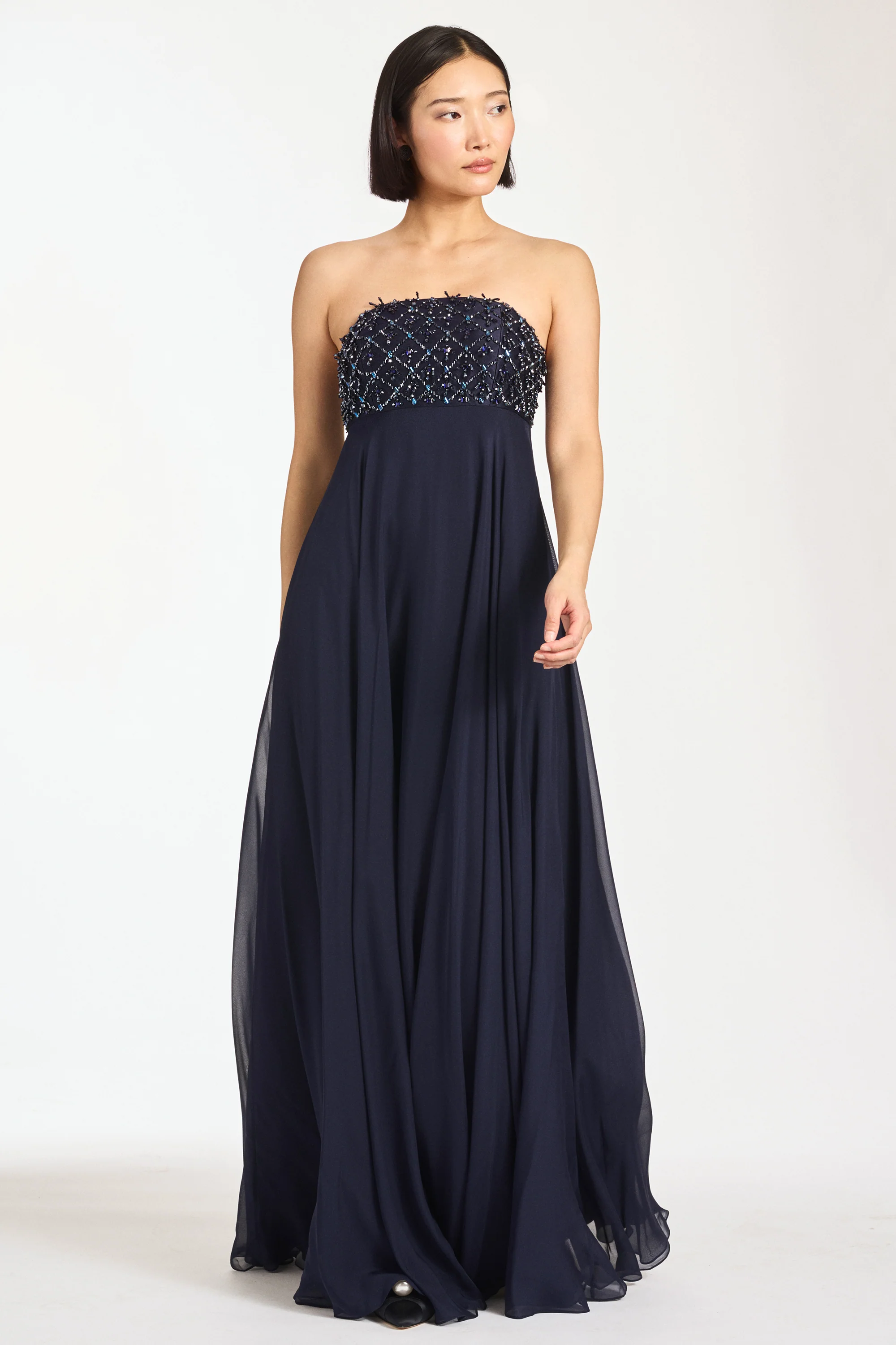 EMBELLISHED MONACO GOWN - MIDNIGHT - Image 4