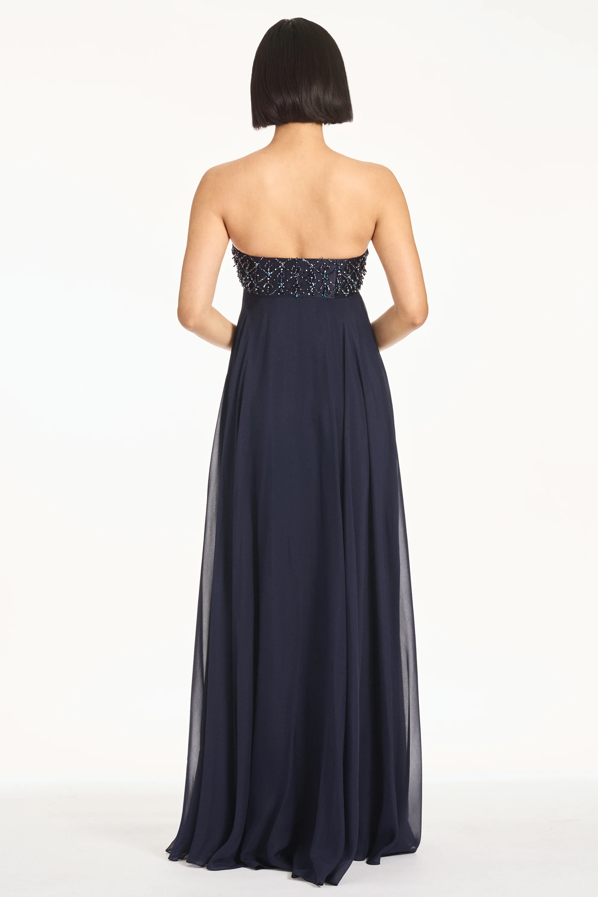 EMBELLISHED MONACO GOWN - MIDNIGHT - Image 5