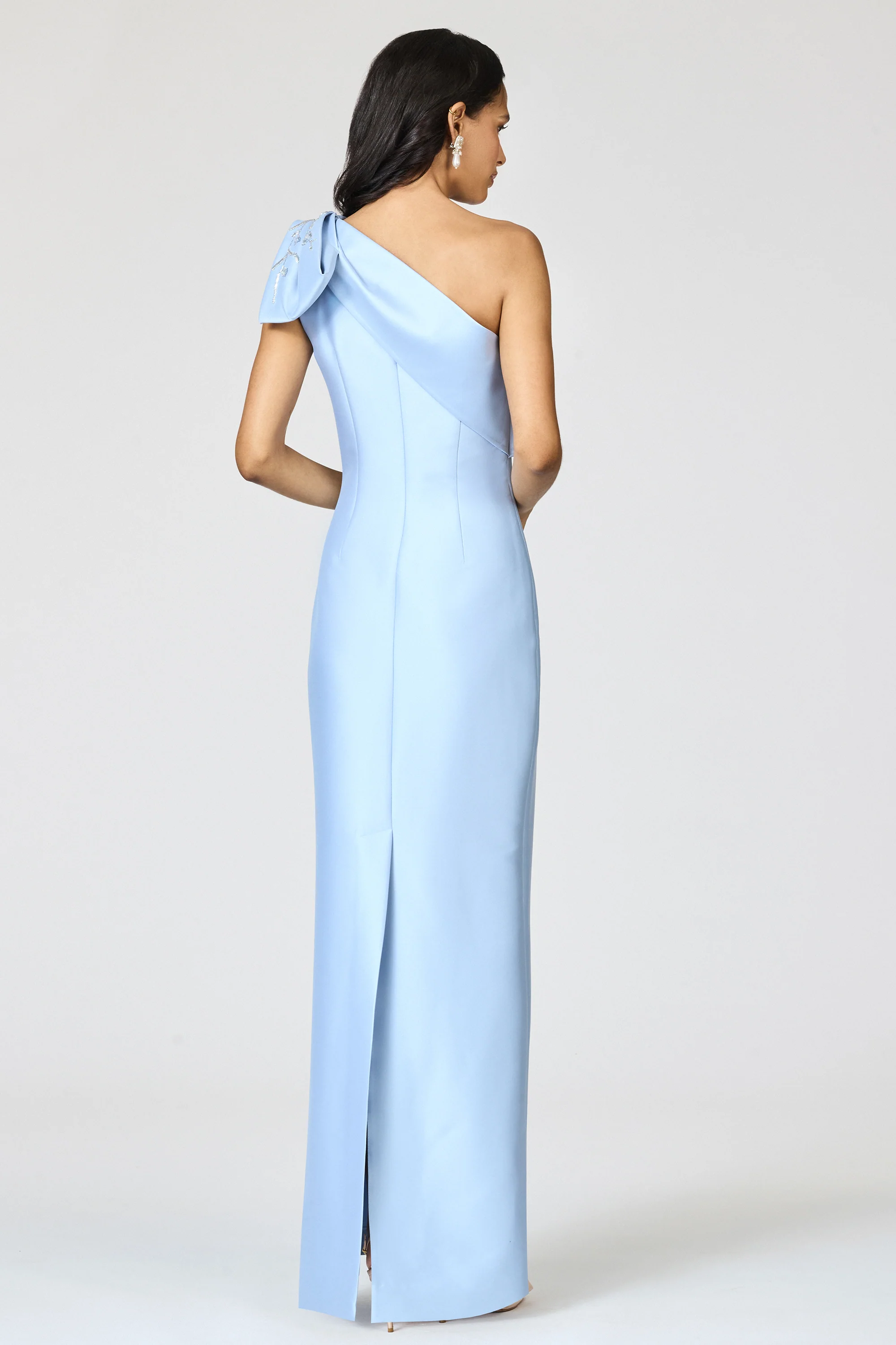 EMBELLISHED OLIVIA GOWN - GLACIAL BLUE - Image 5