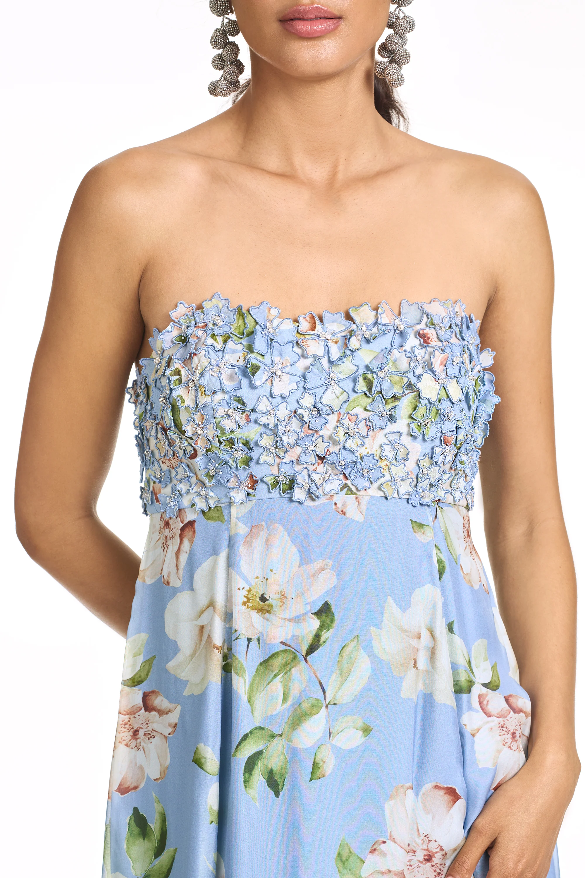EMBROIDERED AMES GOWN - TWILIGHT PETALS - Image 2